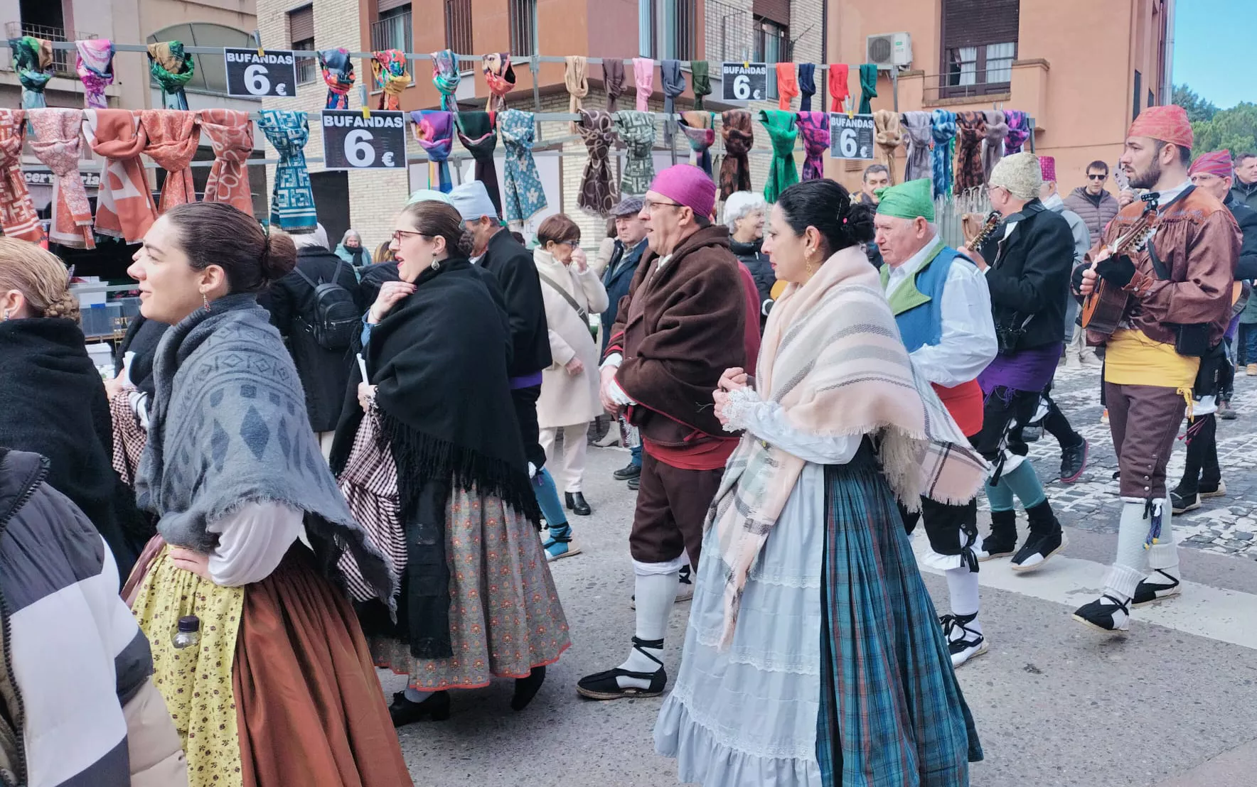 Feria de la Candelera en Barbastro. Foto María José Sampietro