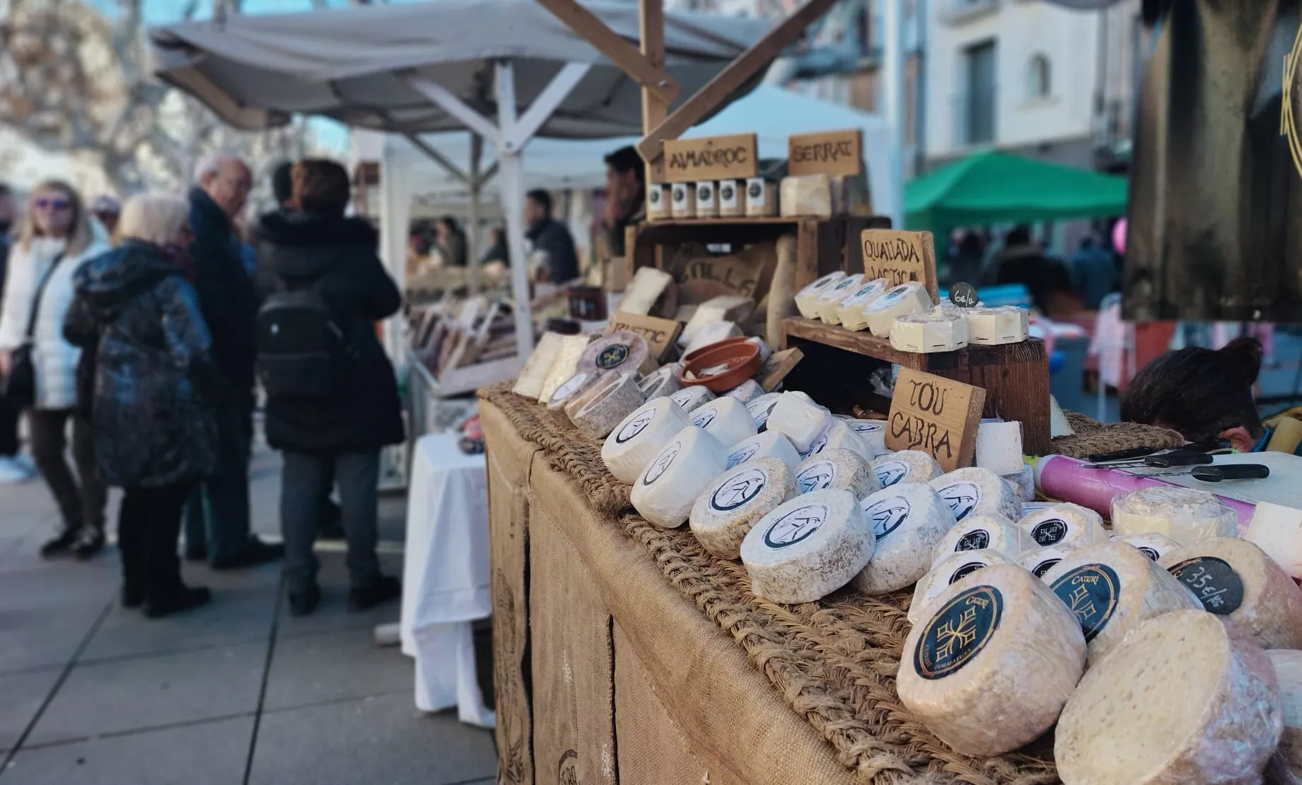 Feria de la Candelera en Barbastro. Foto María José Sampietro