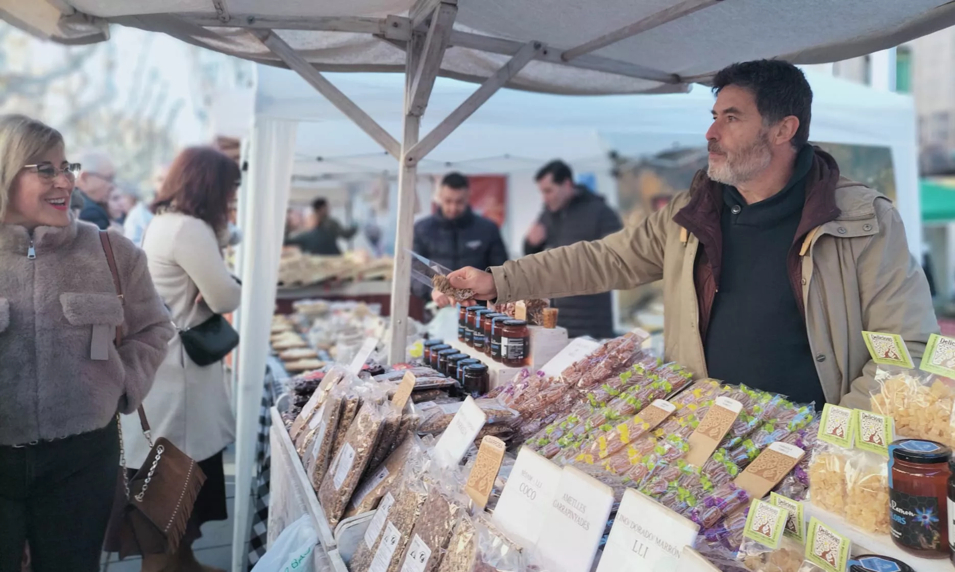 Feria de la Candelera en Barbastro. Foto María José Sampietro