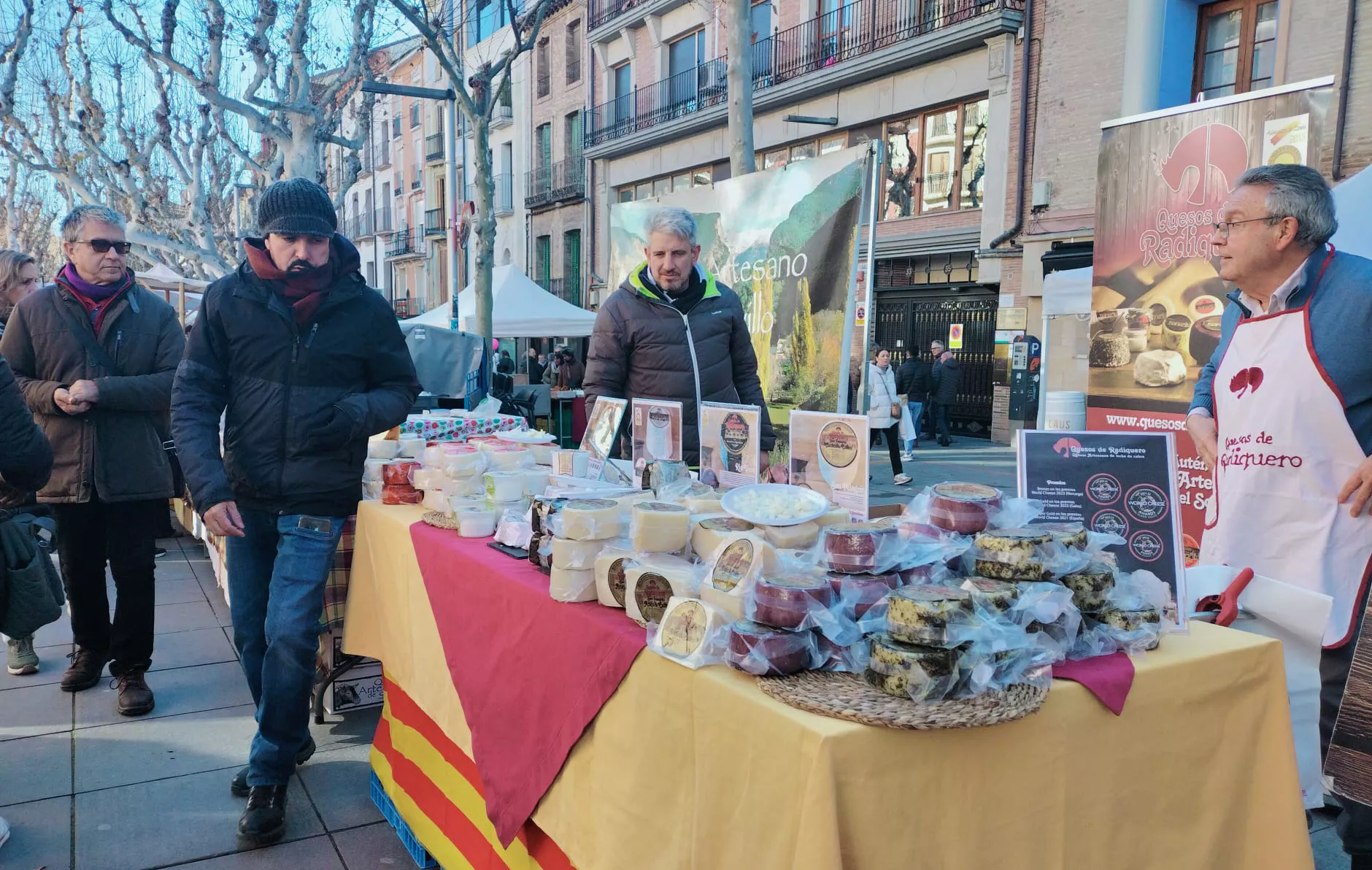 Feria de la Candelera en Barbastro. Foto María José Sampietro