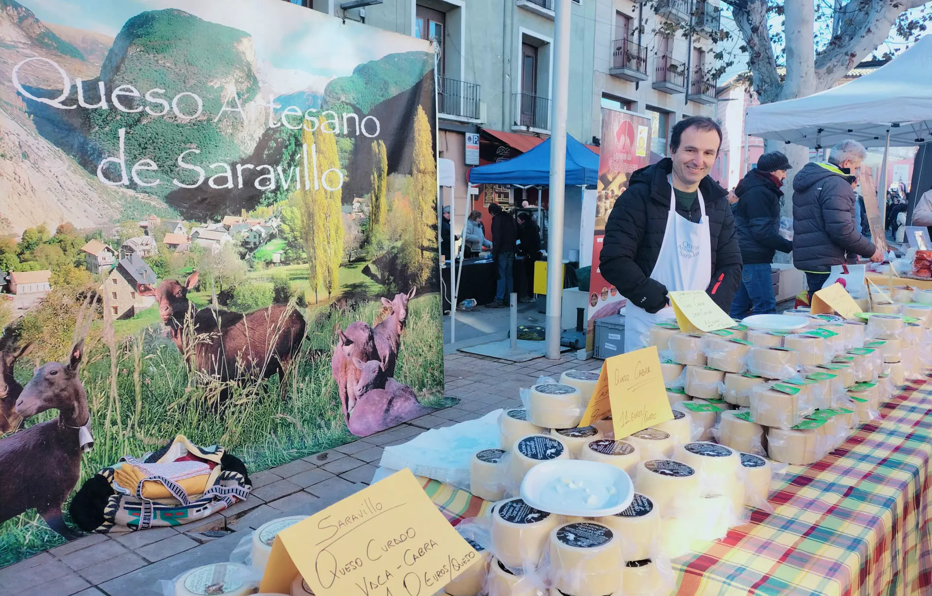 Feria de la Candelera en Barbastro. Foto María José Sampietro