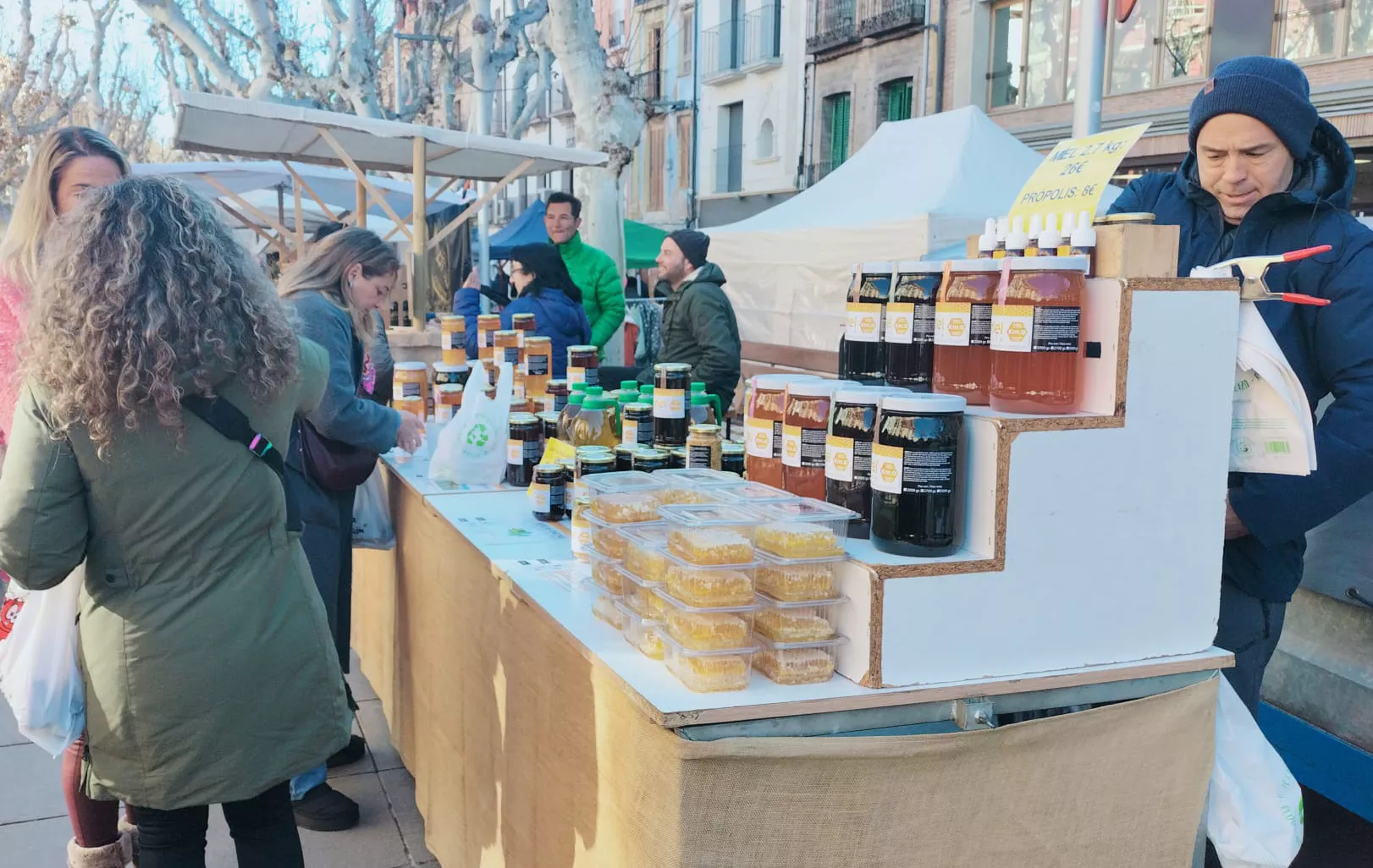Feria de la Candelera en Barbastro. Foto María José Sampietro