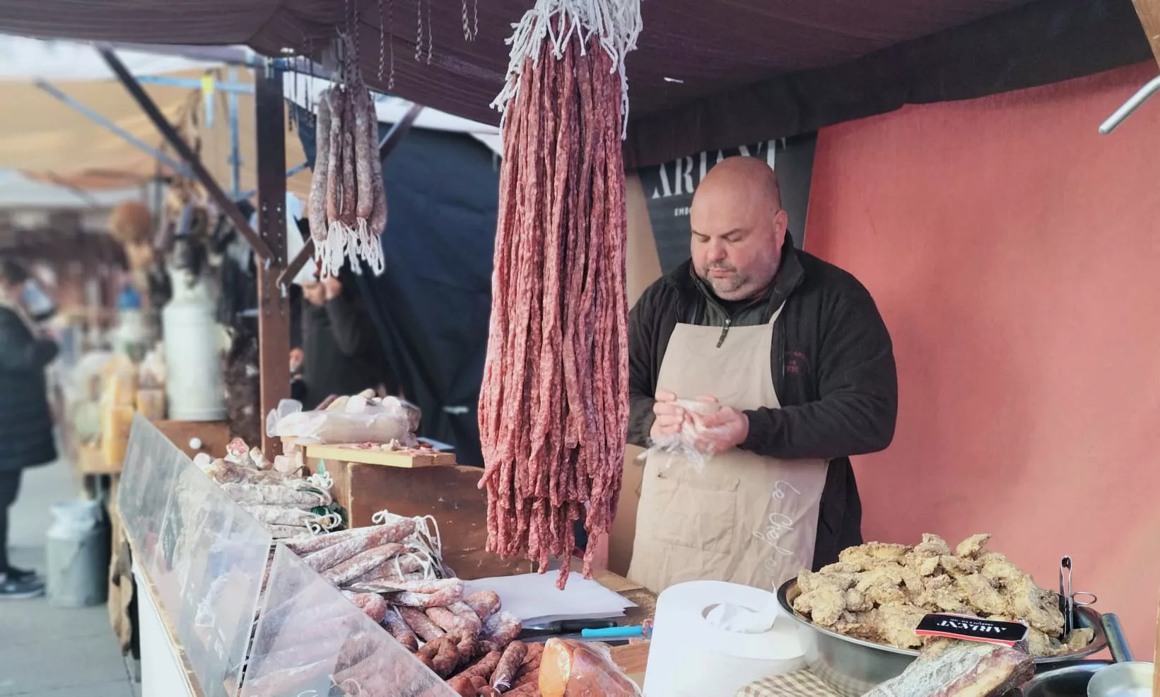 Feria de la Candelera en Barbastro. Foto María José Sampietro
