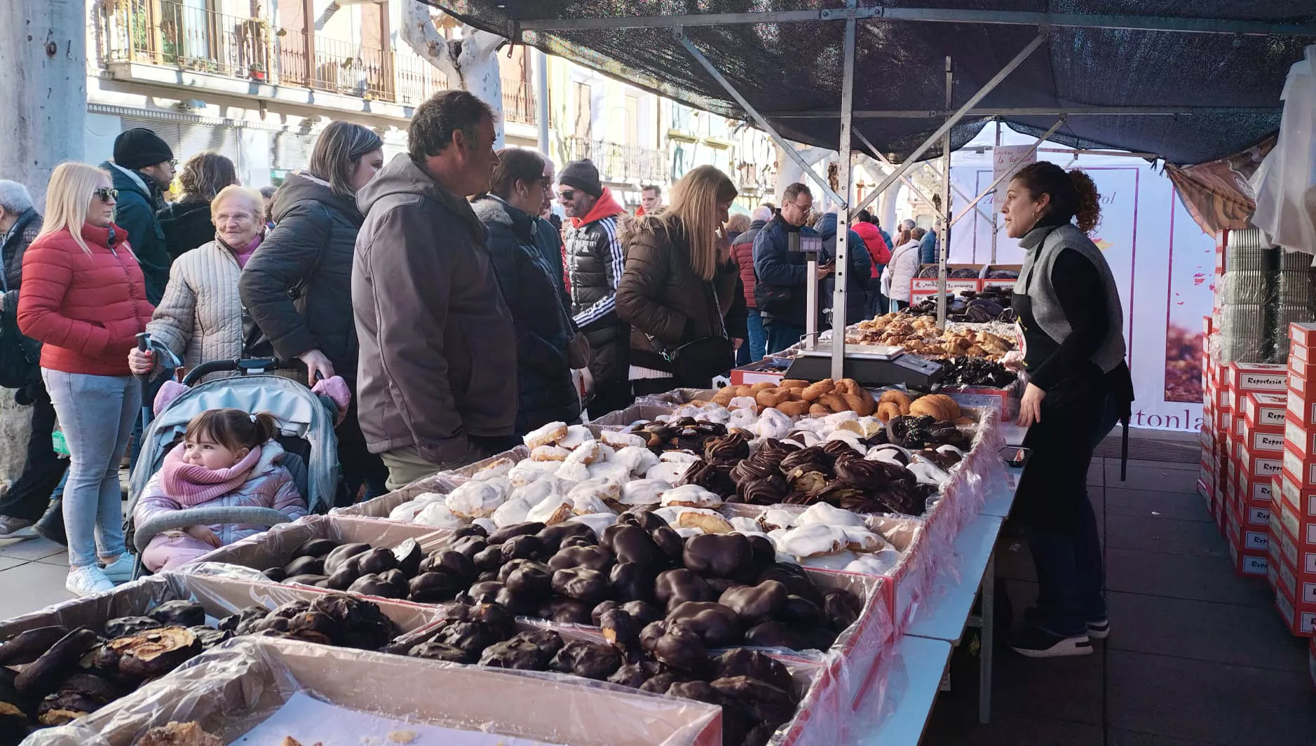 Feria de la Candelera en Barbastro. Foto María José Sampietro