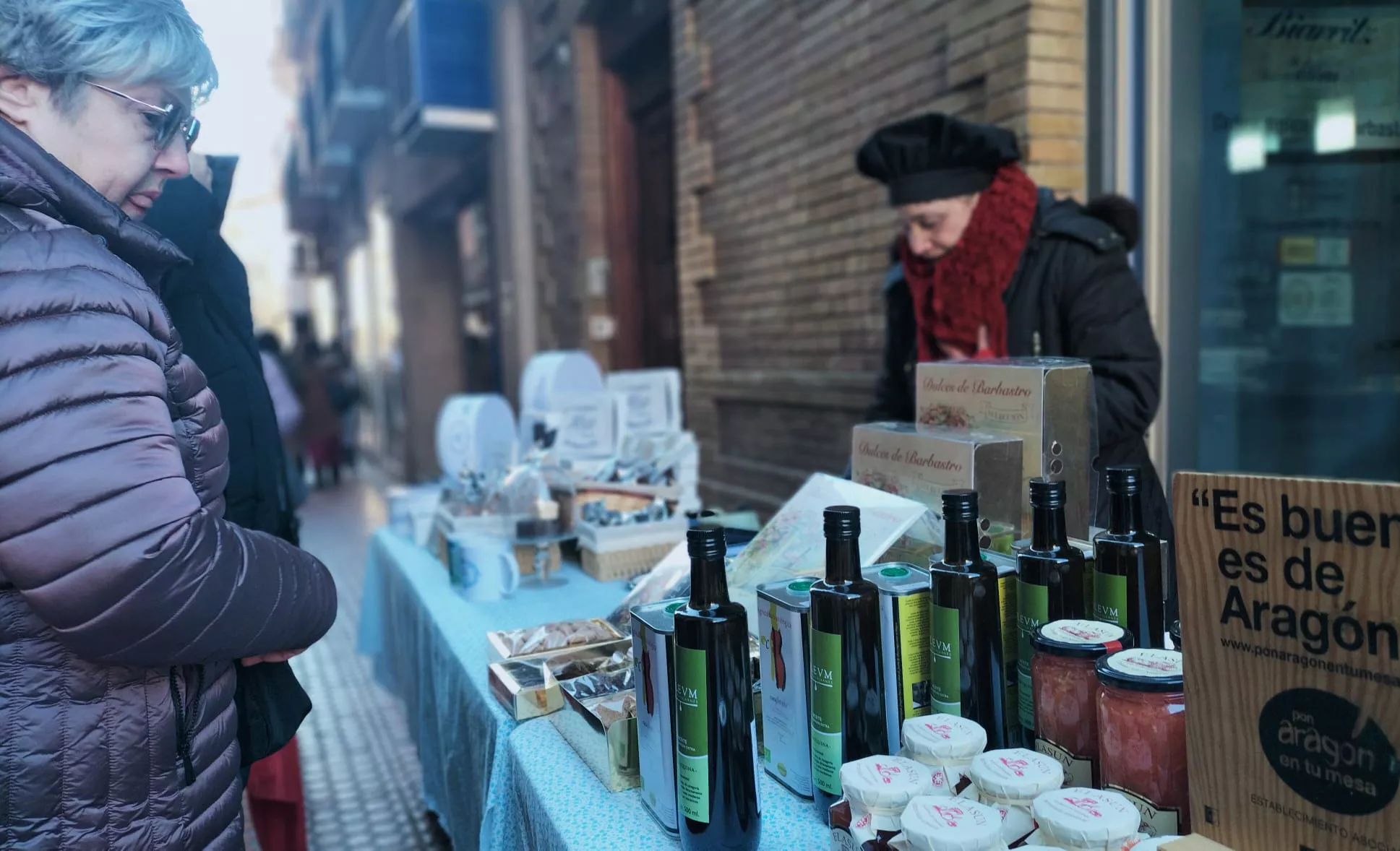 Feria de la Candelera en Barbastro. Foto María José Sampietro