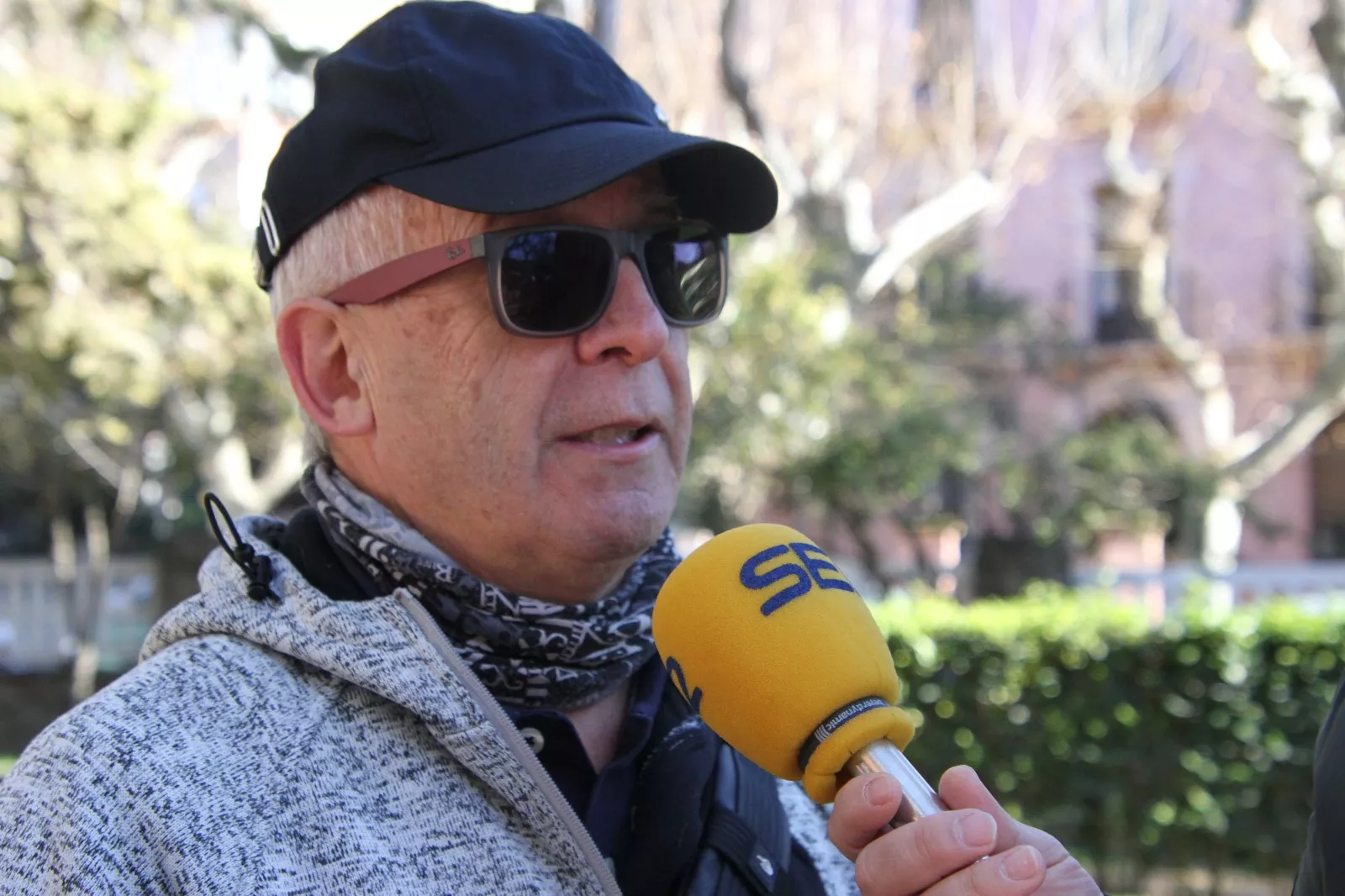 Manifestación de UGT y CCOO en Huesca. Foto Carlos Neofato