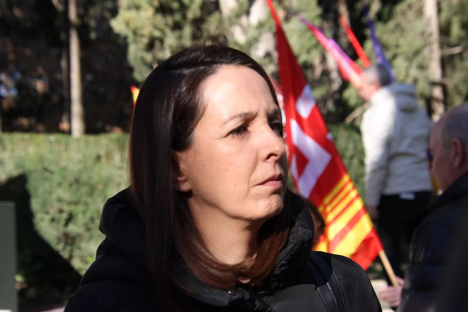 Manifestación de UGT y CCOO en Huesca. Foto Carlos Neofato