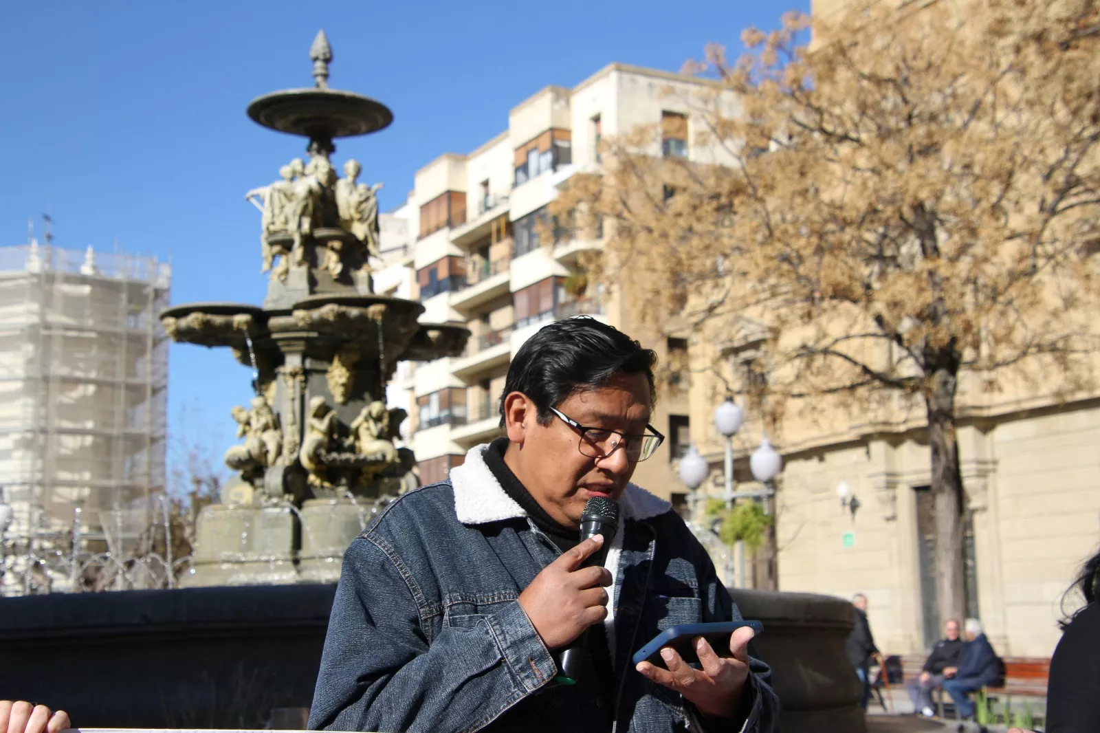 Manifestación de No a la Caza en Huesca. Foto Carlos Neofato