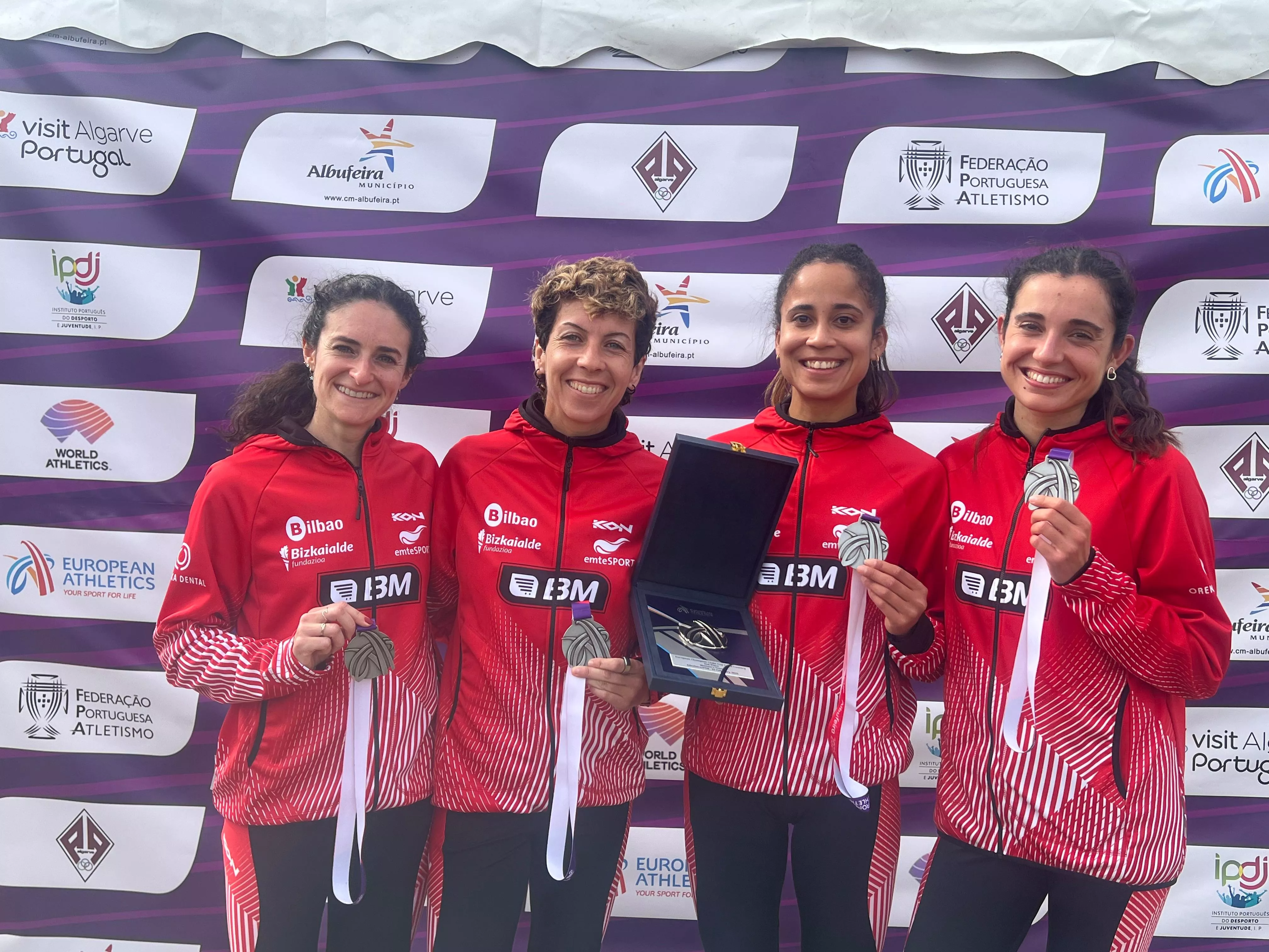 El Bilbao Atletismo, subcampeón de Europa de cross por clubes.
