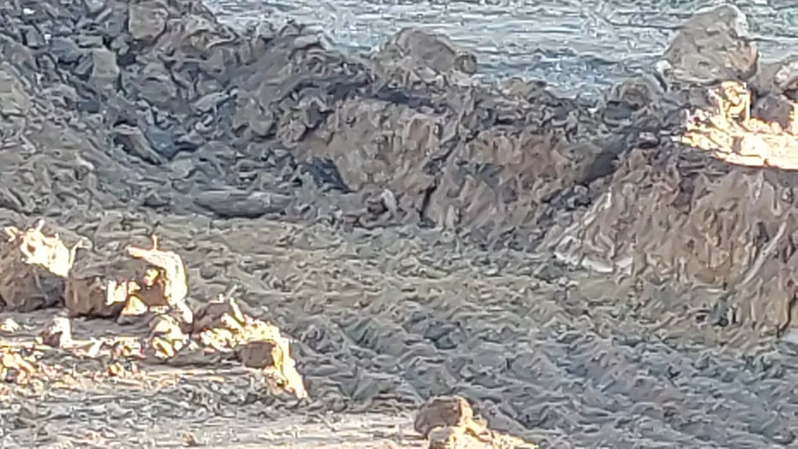 Mortero de la Guerra Civil que ha obligado a acordonar una zona en el Polígono Harineras de Huesca