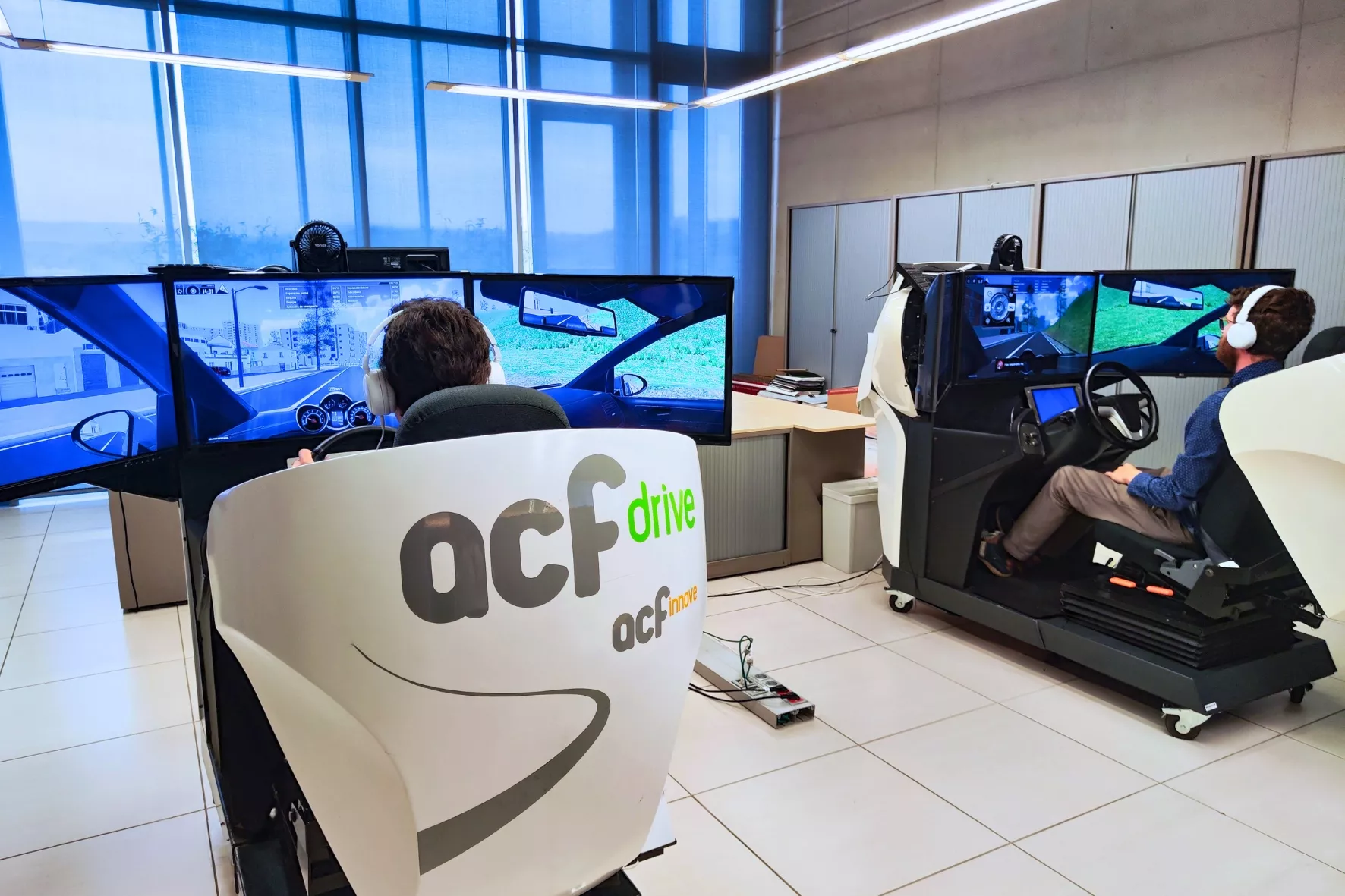 Simulador de conducción de ACF Innove