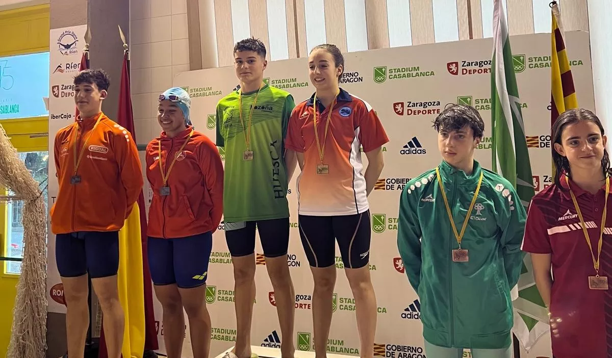 Lucas Lacasta oro y Nil Roca plata en los 50 mariposa junior 