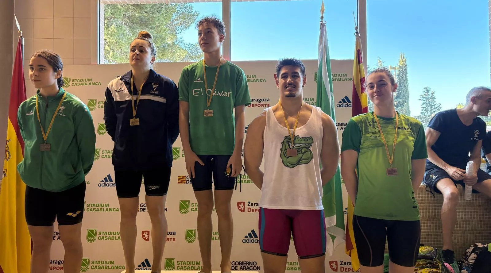 Loreto Serrano bronce en los 50 libre absolutos