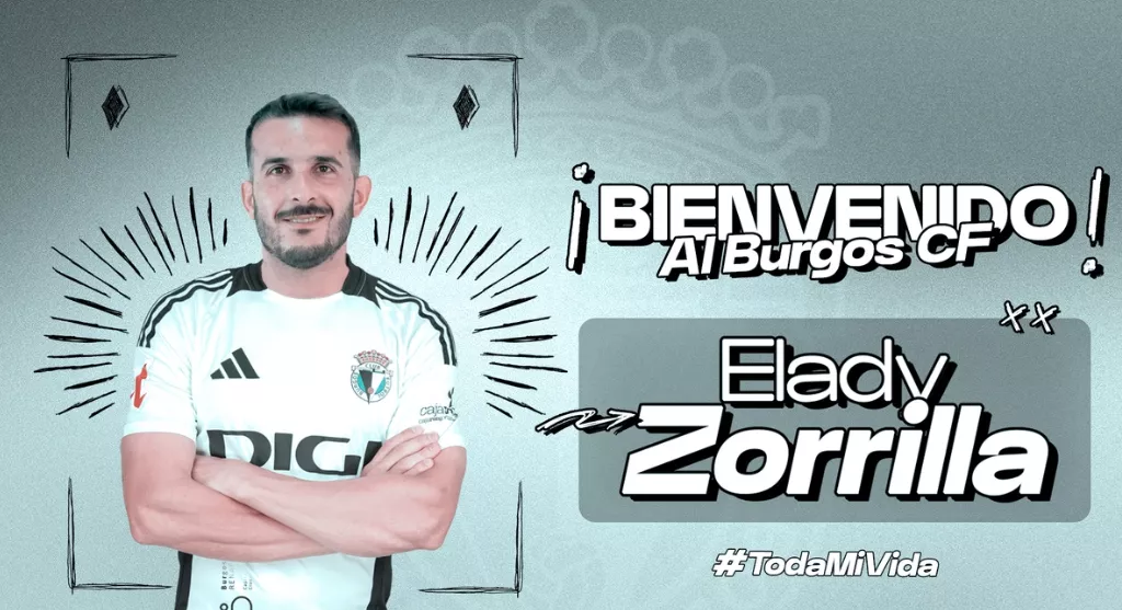 Elady Zorrilla firma por el Burgos. Estos han sido los últimos movimientos en el mercado de fichajes de Segunda División.