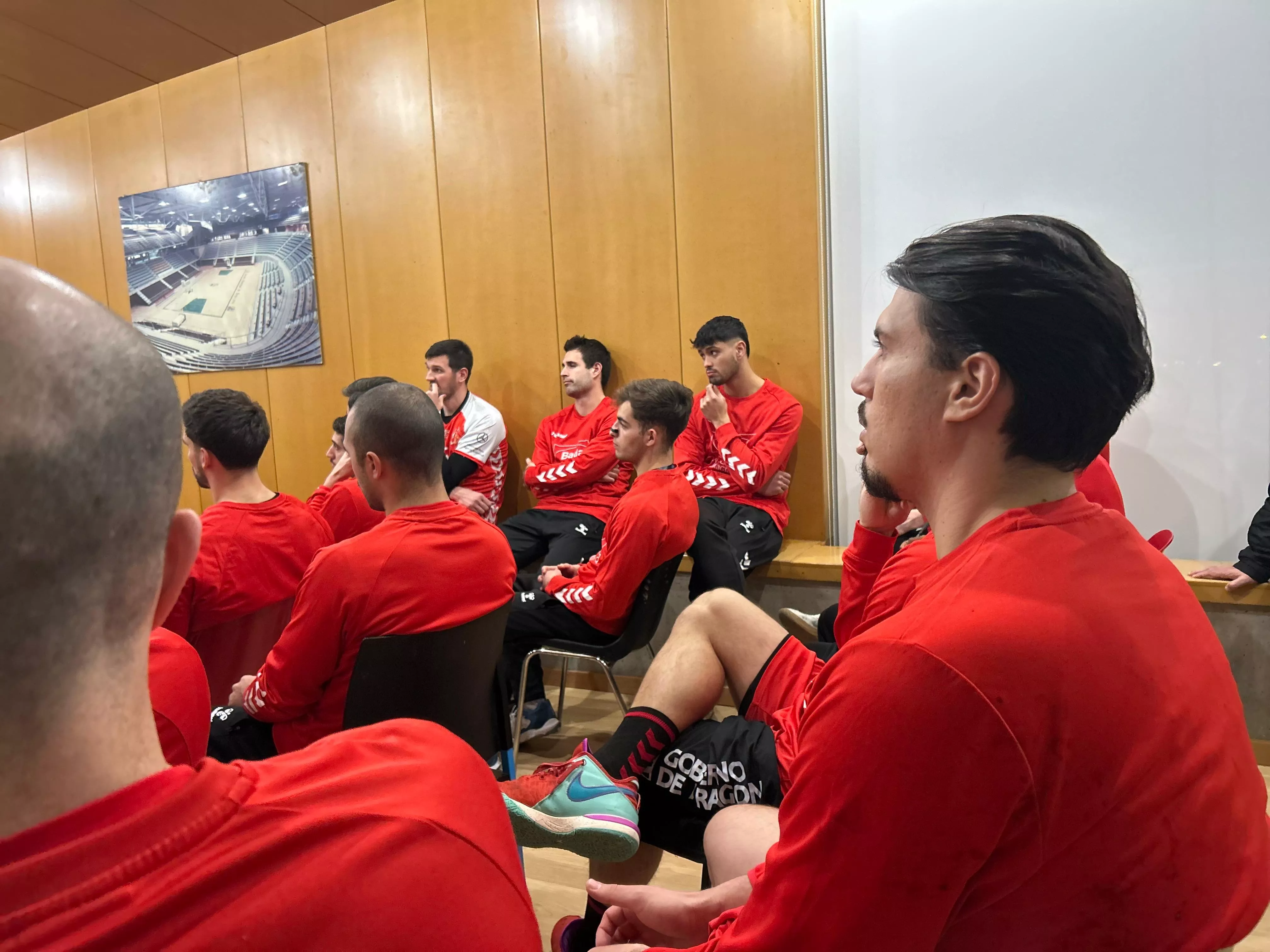 Imágenes del taller de integridad impartido por LaLiga a Bada Huesca