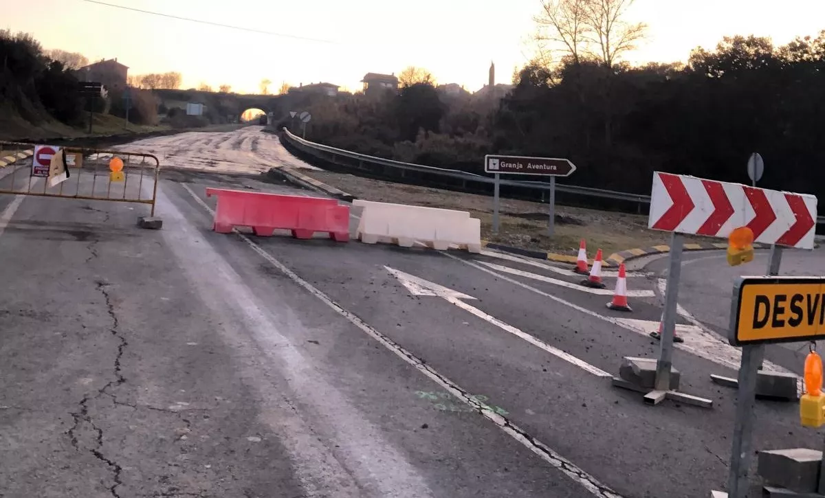 Estado de las obras en el Eje del Vero.