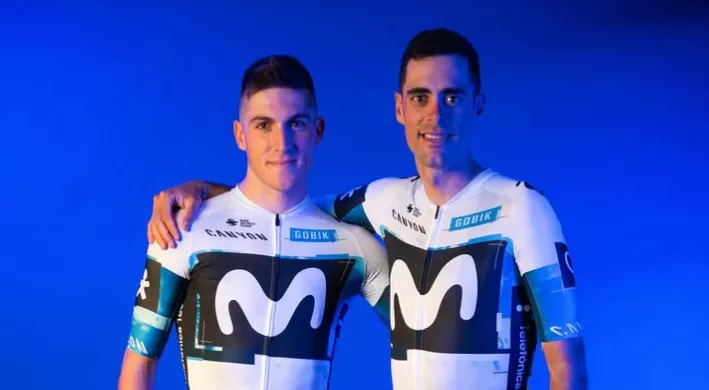 Castrillo y Arcas, juntos en la Clásica San Sebastián.