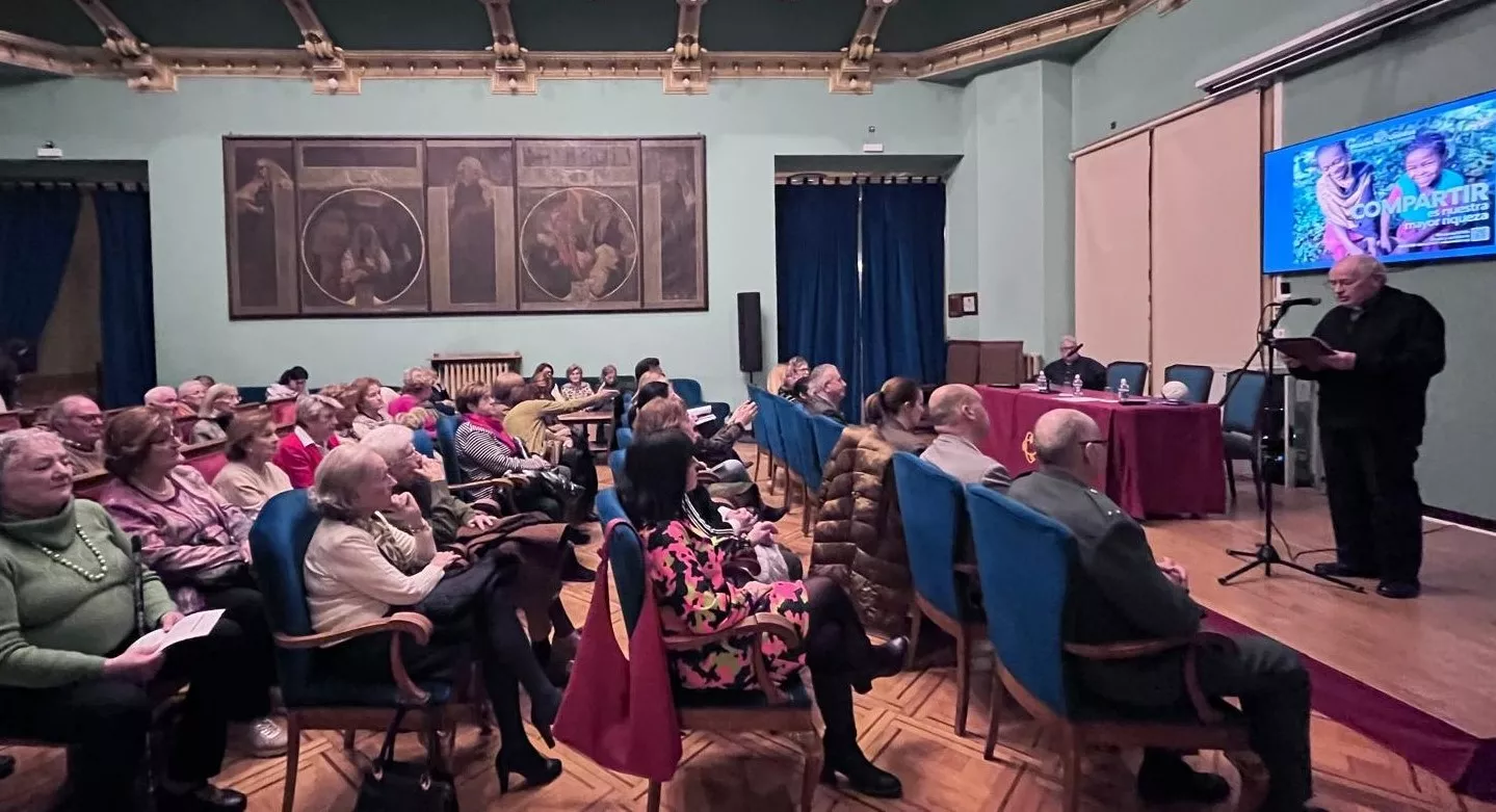 Presentación de la campaña 66 de Manos Unidas Huesca. Foto Mercedes Manterola