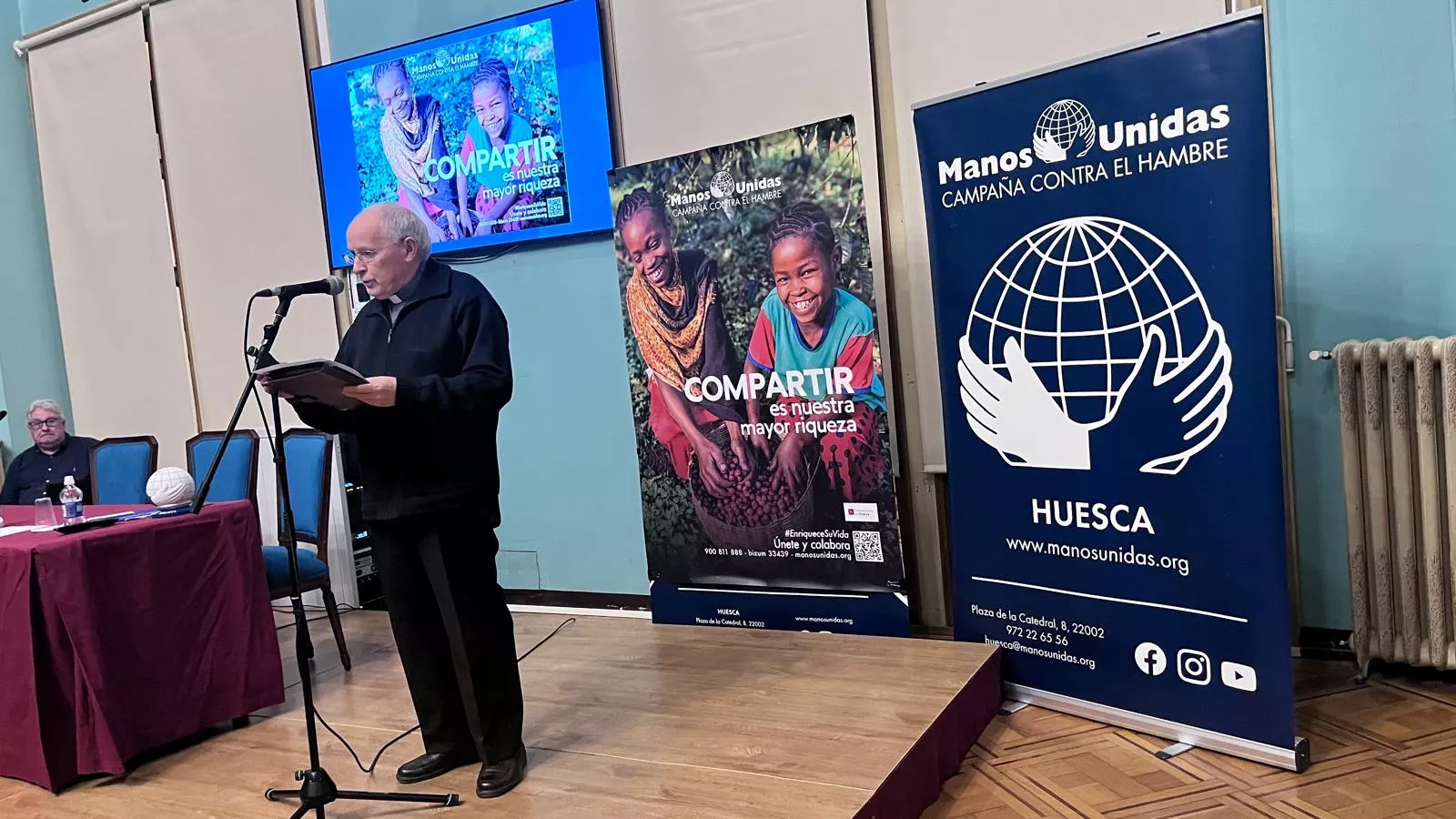 Presentación de la campaña 66 de Manos Unidas Huesca. Foto Mercedes Manterola