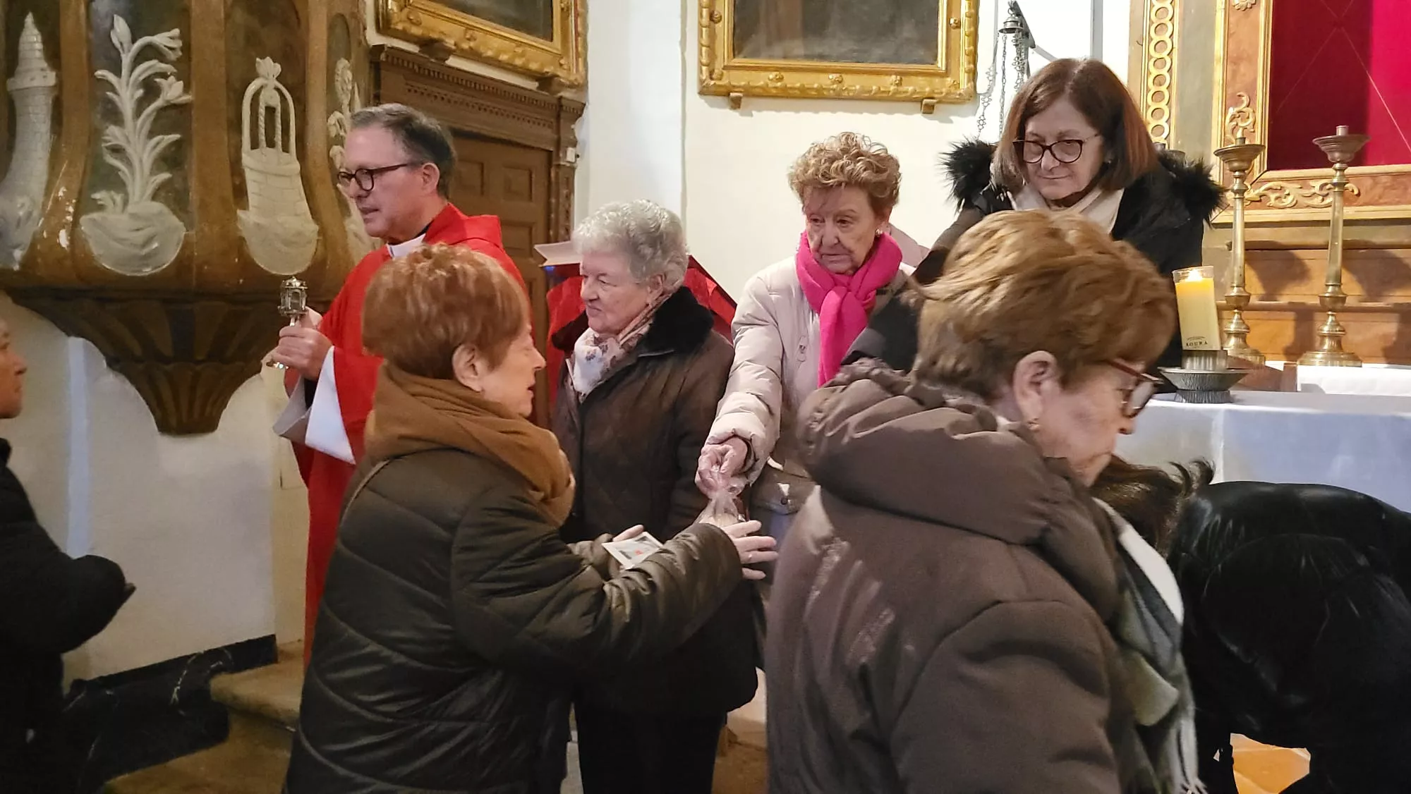 Santa Águeda en la Ermita de las Mártires de Huesca