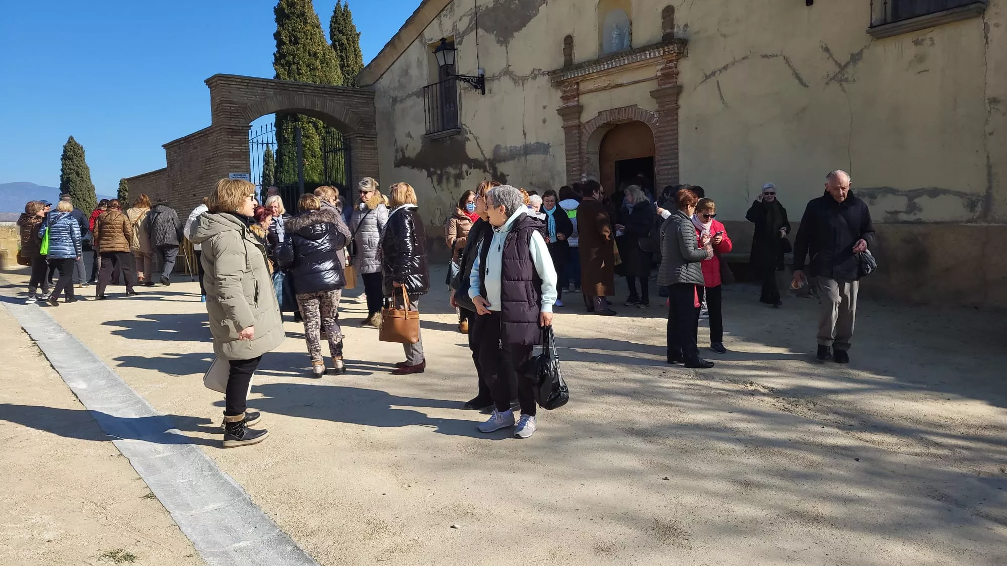 Santa Águeda en la Ermita de las Mártires de Huesca