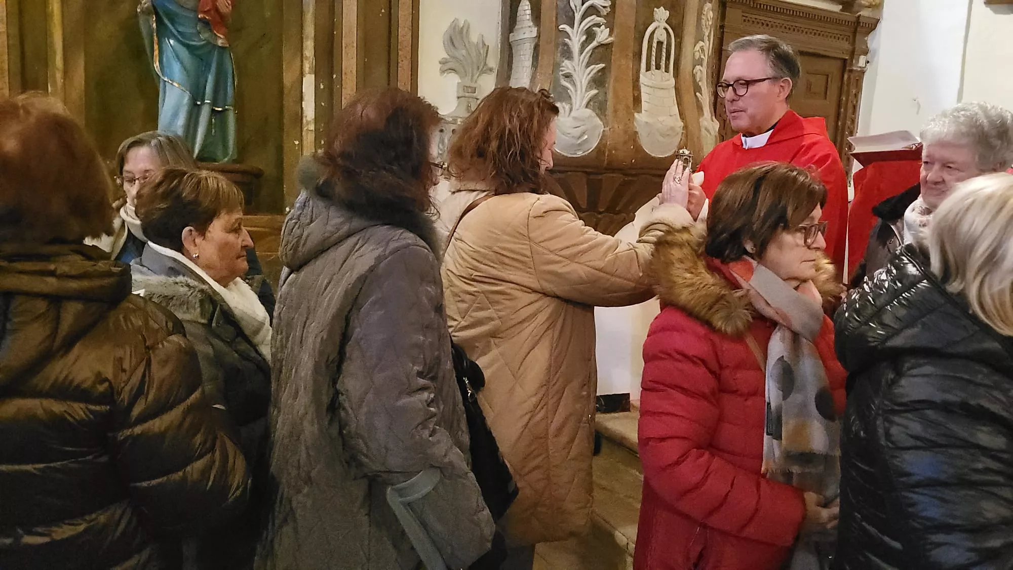 Santa Águeda en la Ermita de las Mártires de Huesca