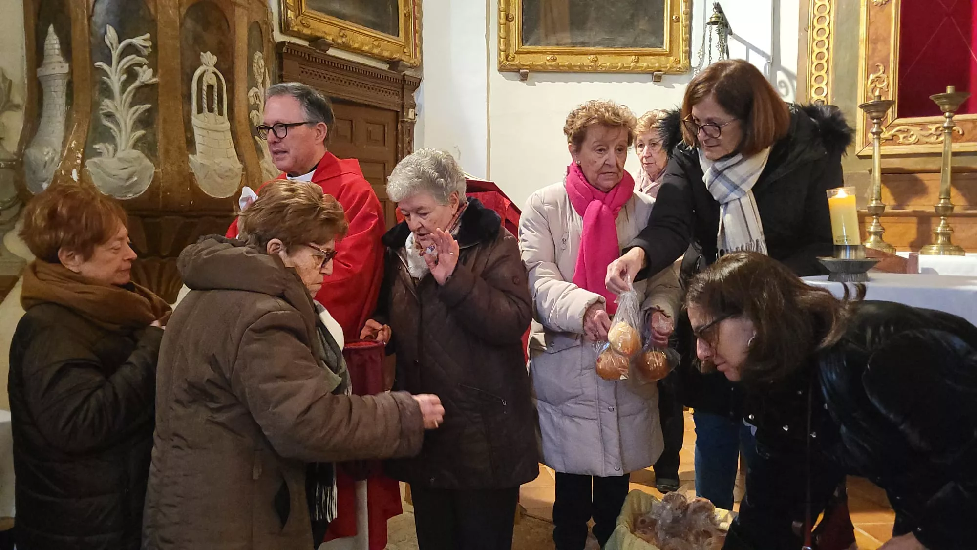 Santa Águeda en la Ermita de las Mártires de Huesca