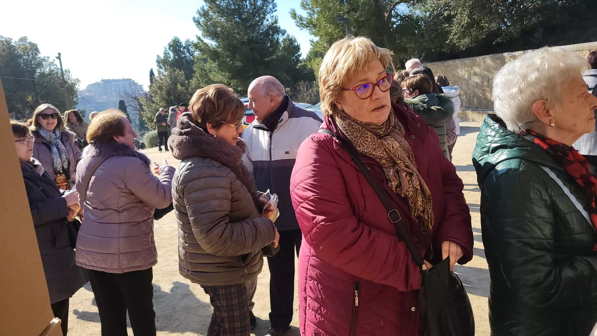 Santa Águeda en la Ermita de las Mártires de Huesca