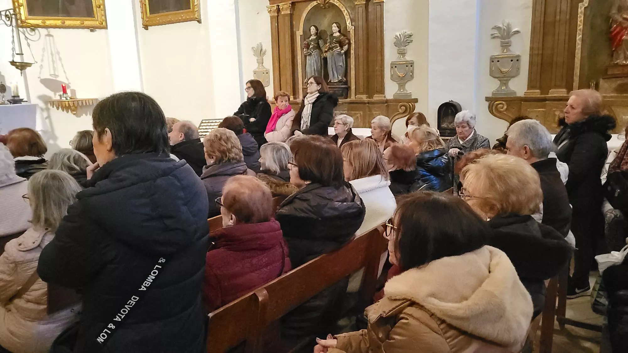Santa Águeda en la Ermita de las Mártires de Huesca