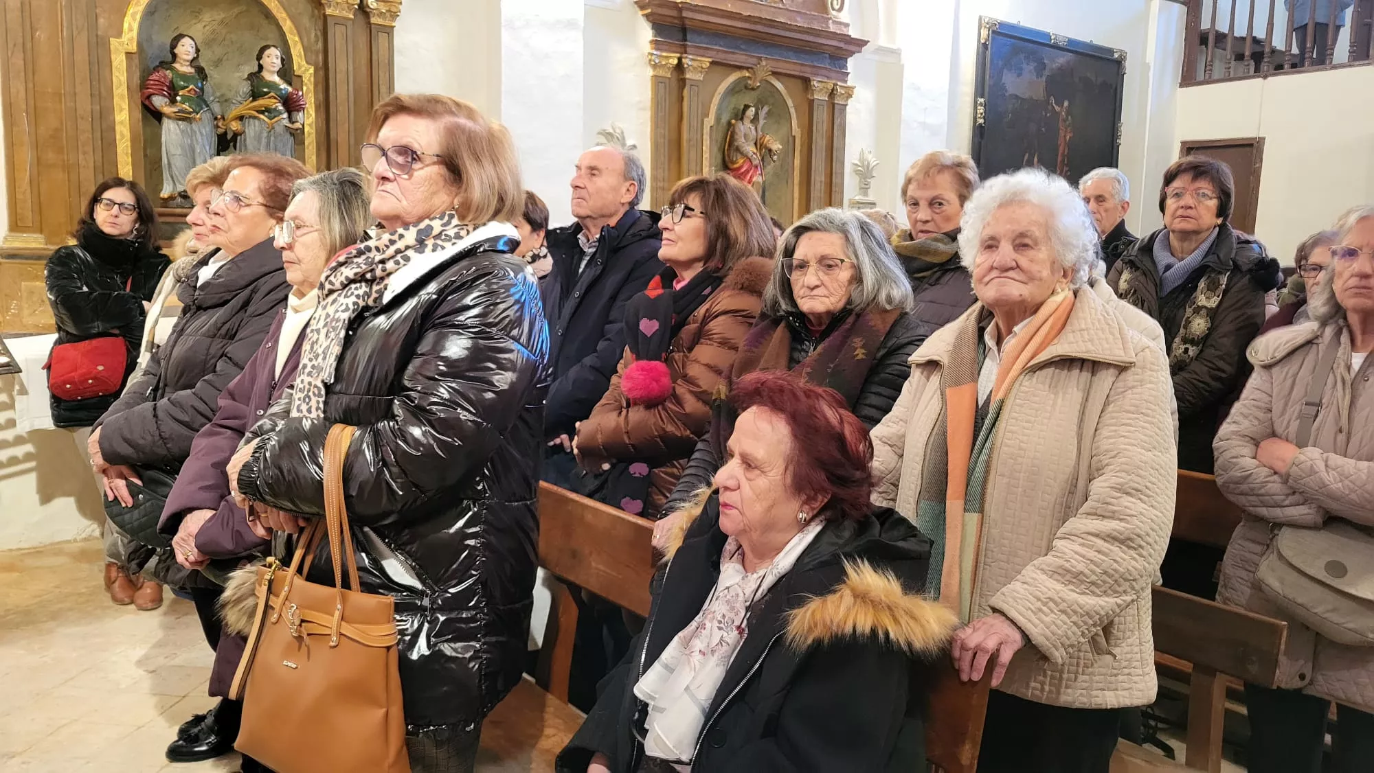 Santa Águeda en la Ermita de las Mártires de Huesca