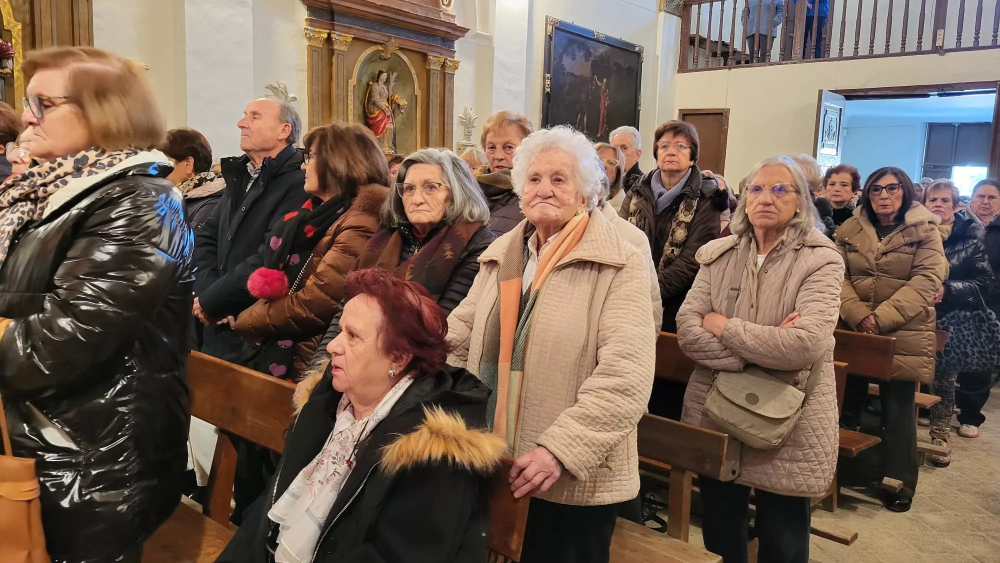 Santa Águeda en la Ermita de las Mártires de Huesca