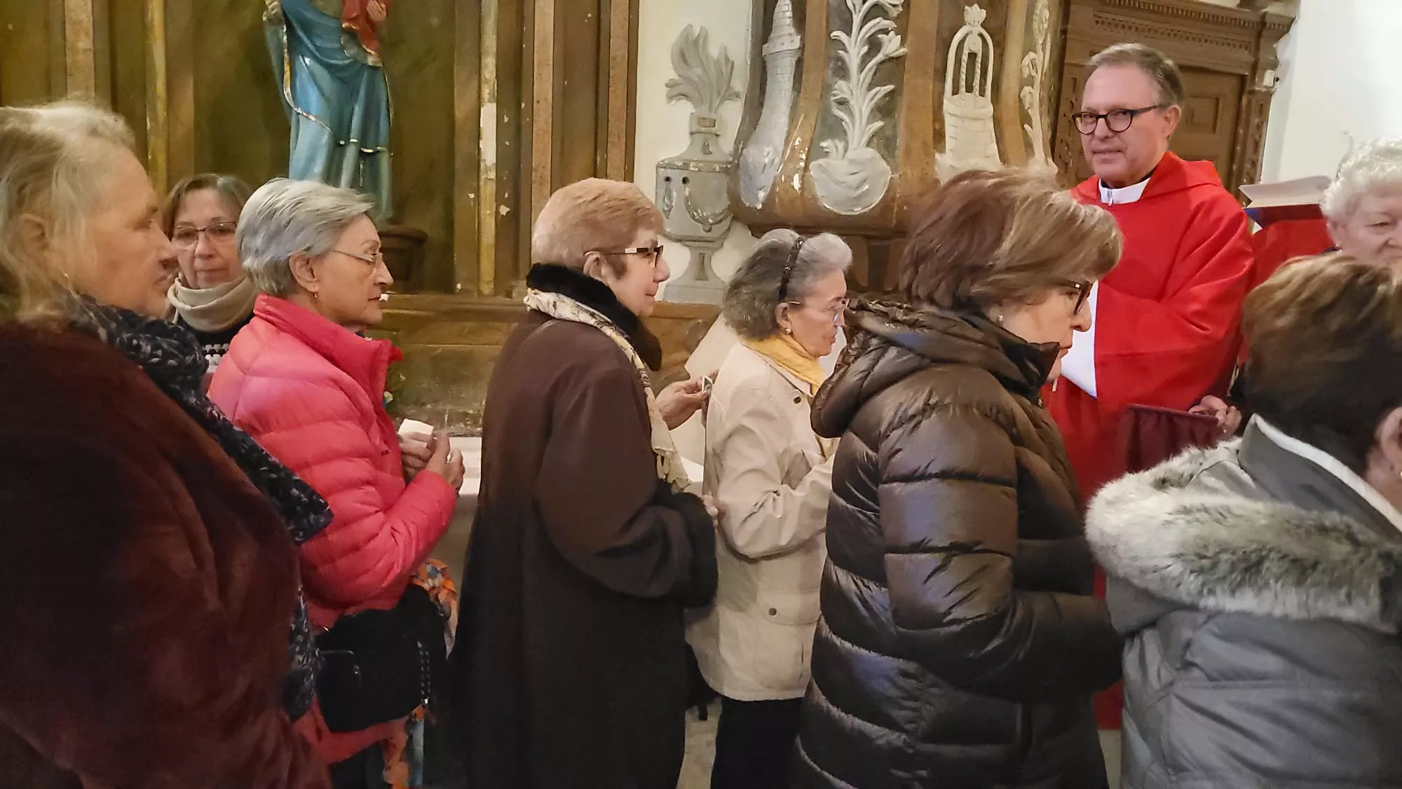 Santa Águeda en la Ermita de las Mártires de Huesca