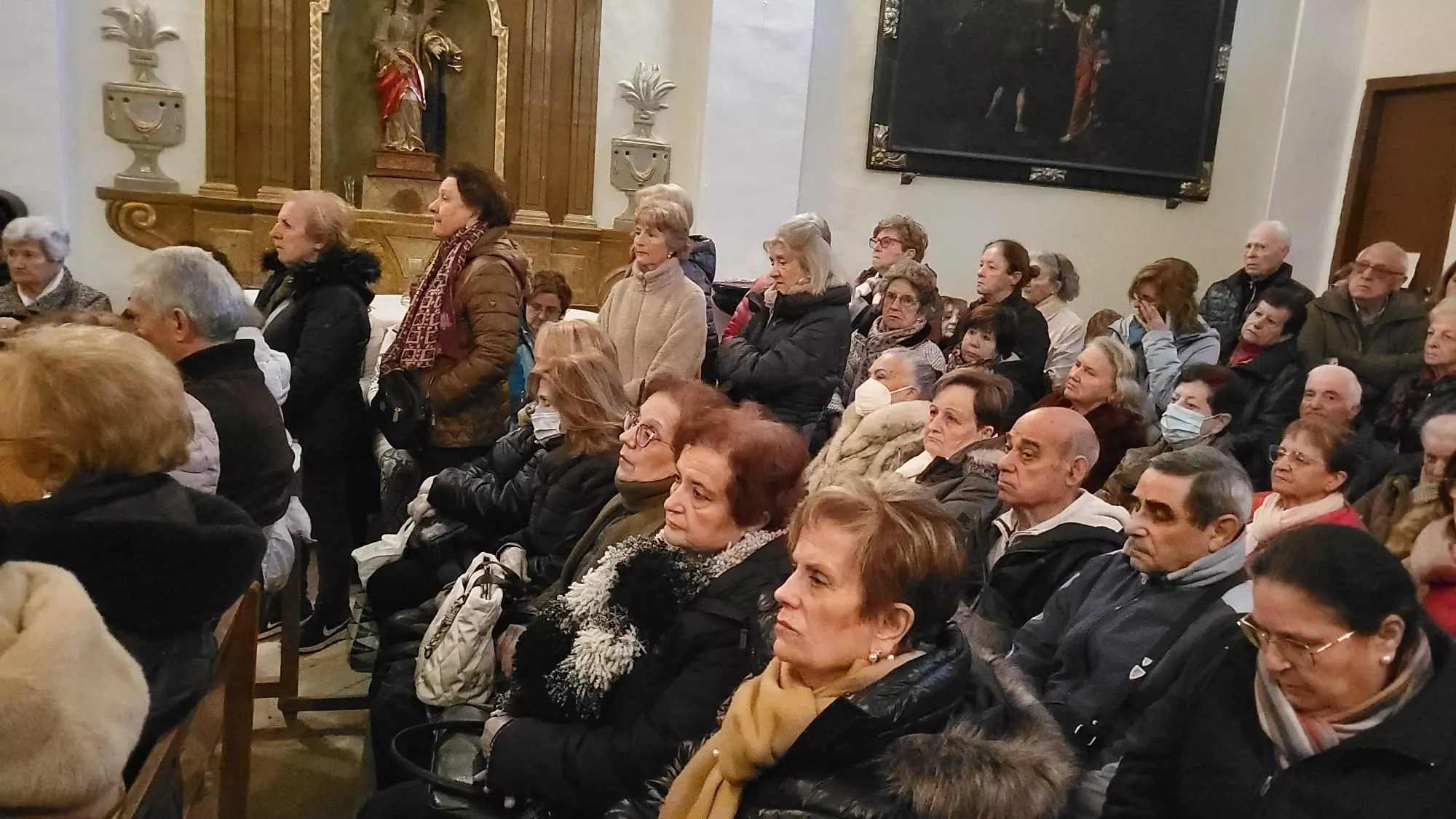 Santa Águeda en la Ermita de las Mártires de Huesca
