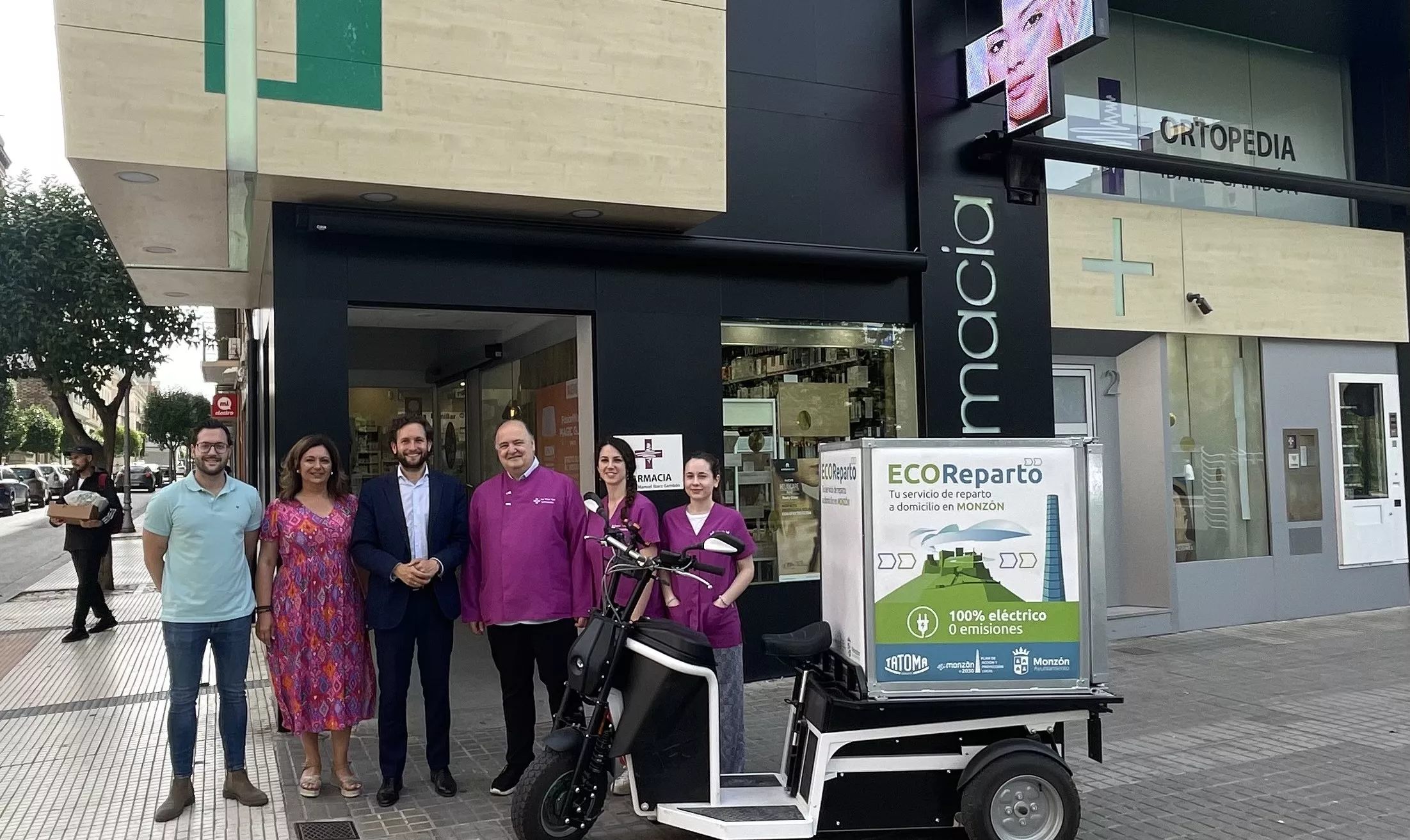 Imagen de archivo de la ampliación del servicio gratuito de reparto a domicilio al sector farmacéutico. Imagen de archivo de la ampliación del servicio gratuito de reparto a domicilio al sector farmacéutico.