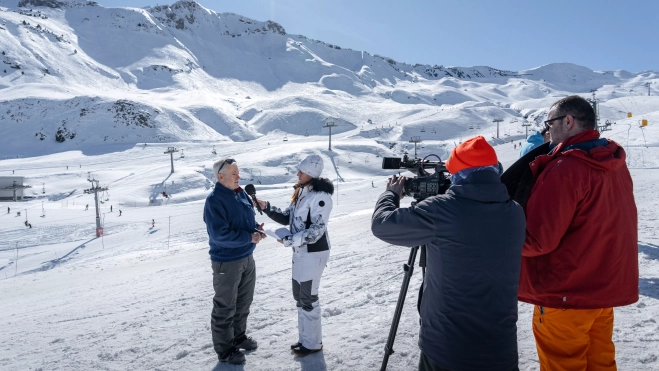 Entrevista a Rafael Requena, delegado de la Aemet en Aragón. Entrevista a Rafael Requena, delegado de la Aemet en Aragón.