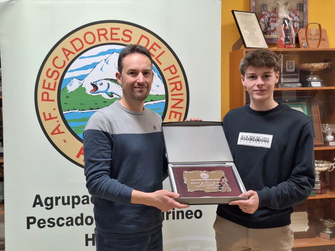 Diego Blanco, mundialista en Salmoóidos Mosca