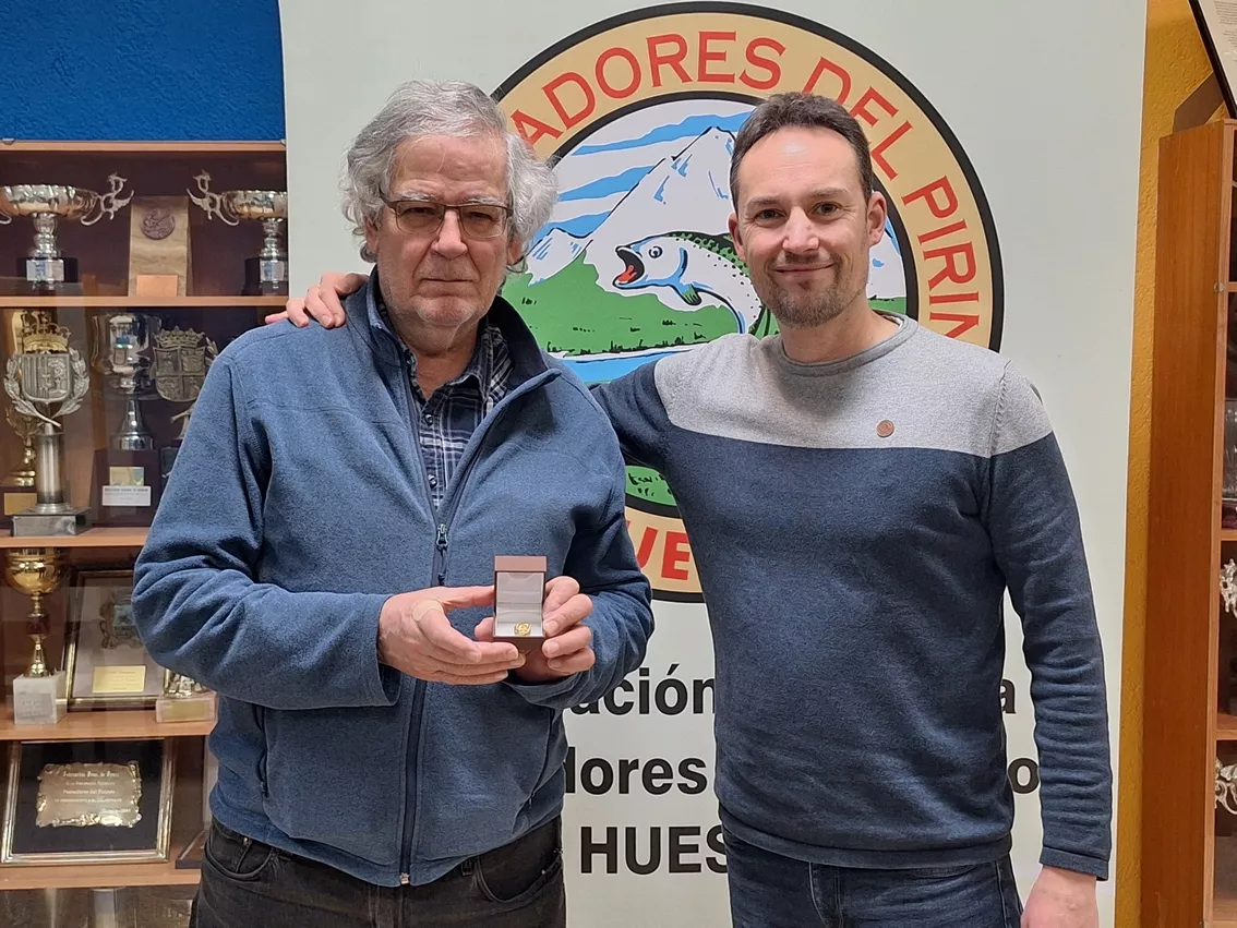 Luís Albert Marcuello, medalla de oro de la Agrupación