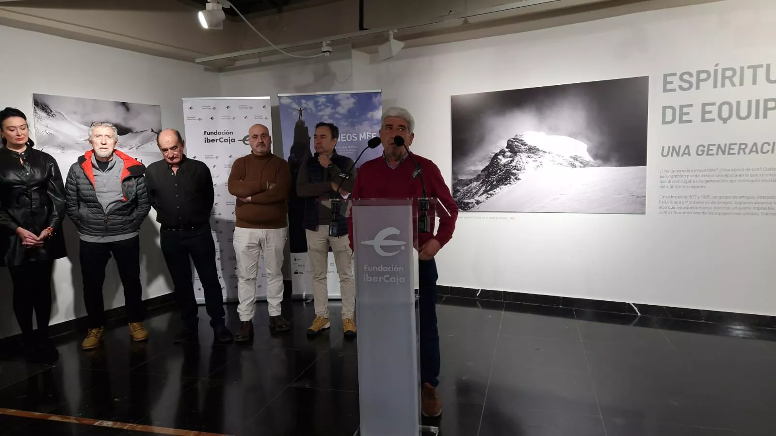 Manolo Bara. “Espíritu de equipo, una generación irrepetible”. Foto Myriam Martínez Iriarte 