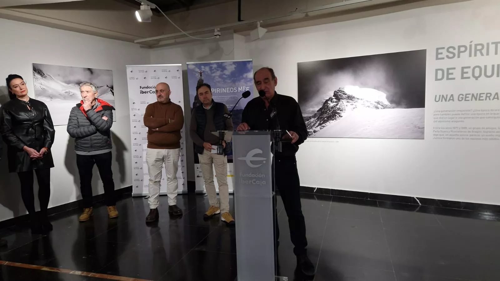 Manuel Avellanas. “Espíritu de equipo, una generación irrepetible”. Foto Myriam Martínez Iriarte 