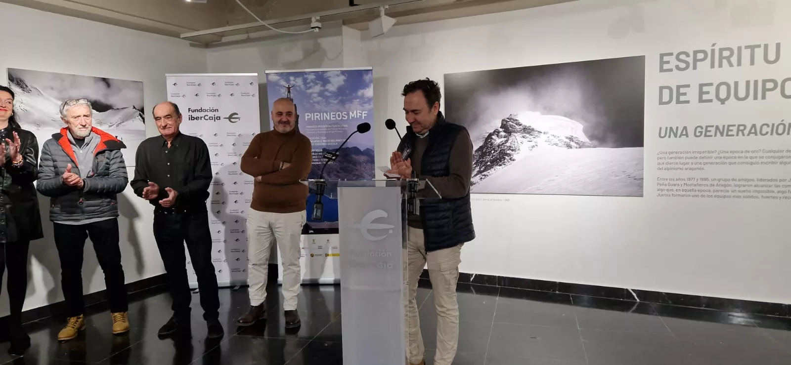 David Asensio. “Espíritu de equipo, una generación irrepetible”. Foto Myriam Martínez Iriarte 