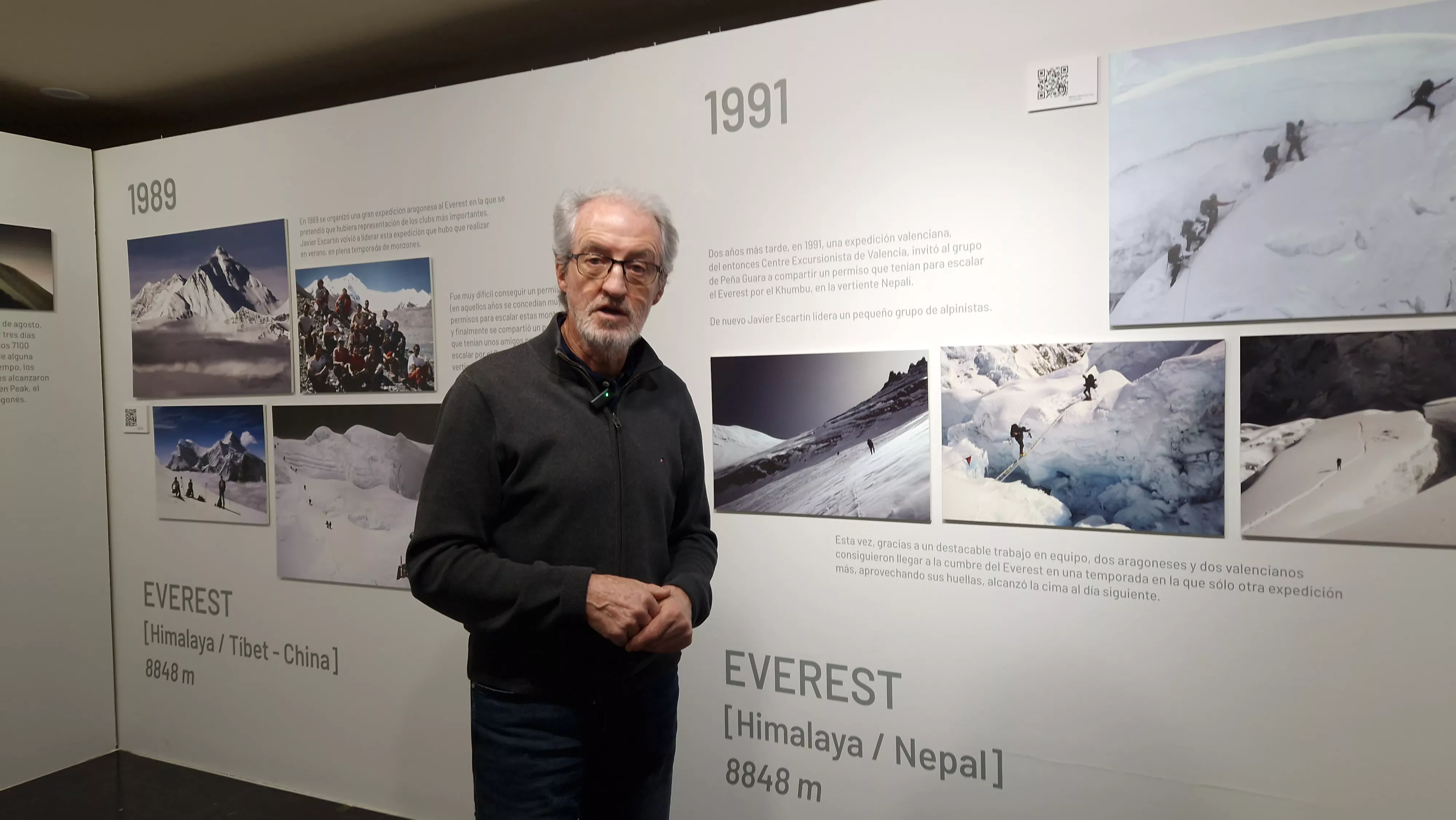 Lorenzo Ortas. Inauguración de la exposición “Espíritu de equipo, una generación irrepetible”. Foto Myriam Martínez Iriarte 