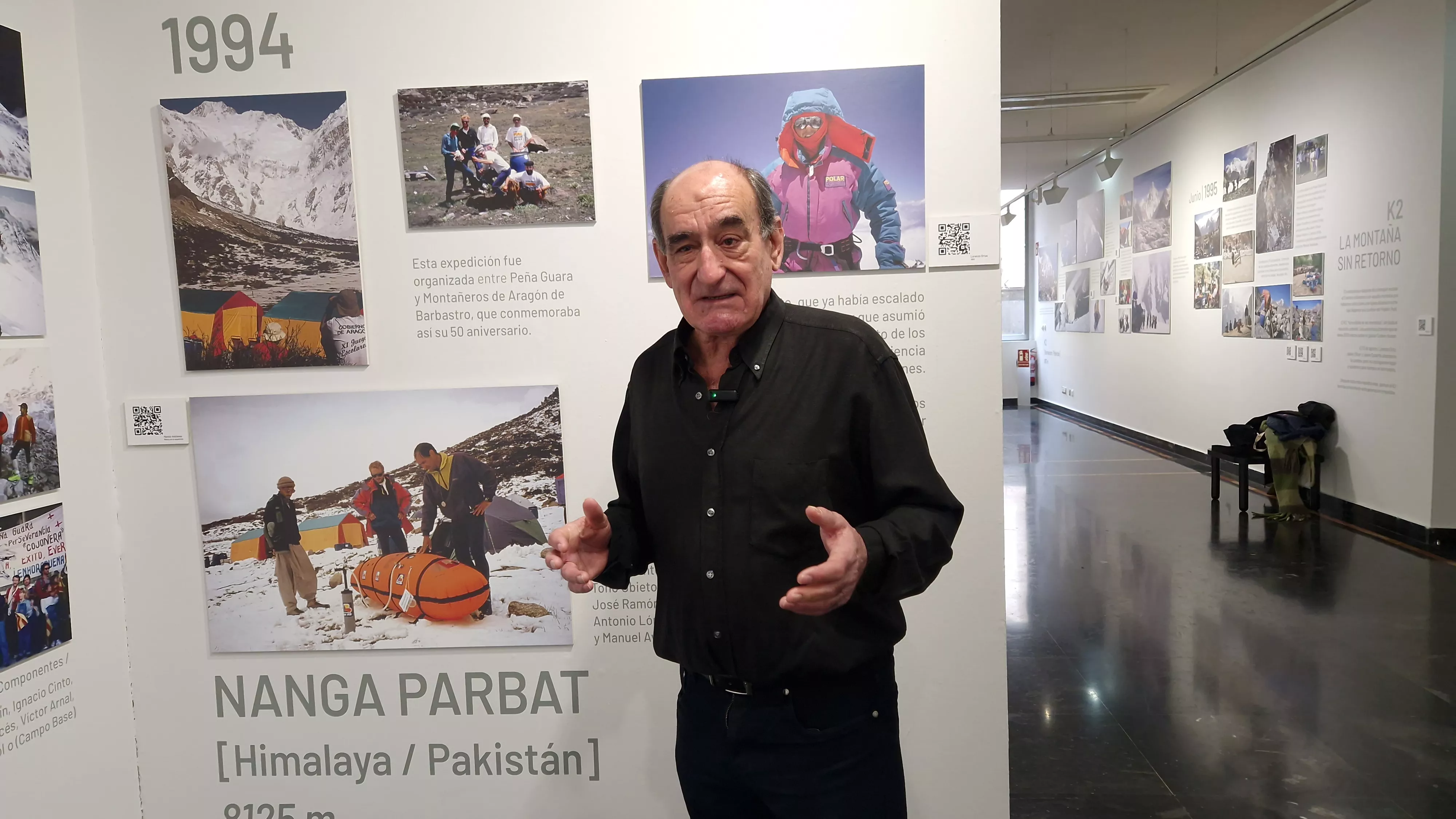 Manolo Avellanas. Inauguración de la exposición “Espíritu de equipo, una generación irrepetible”. Foto Myriam Martínez Iriarte 