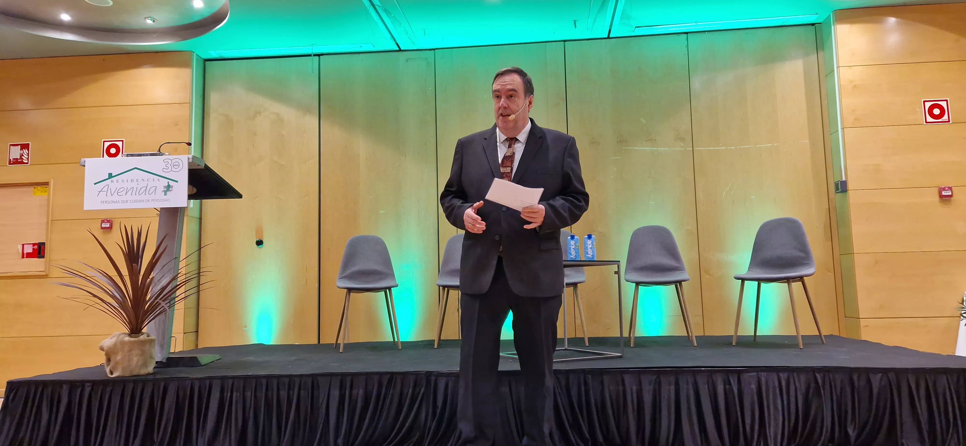 Treinta aniversario de la Residencia Avenida de Huesca. Foto Myriam Martínez 