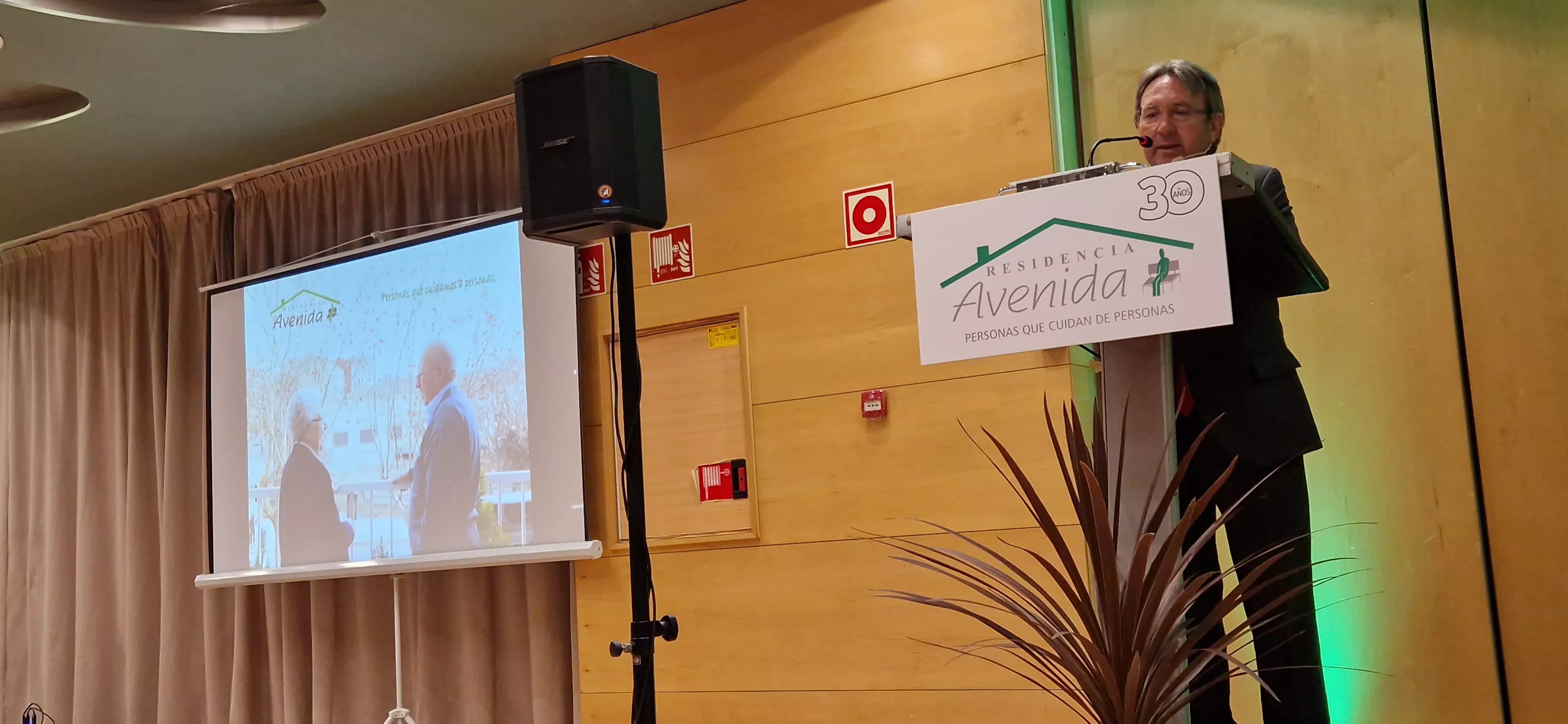 Treinta aniversario de la Residencia Avenida de Huesca. Foto Myriam Martínez 