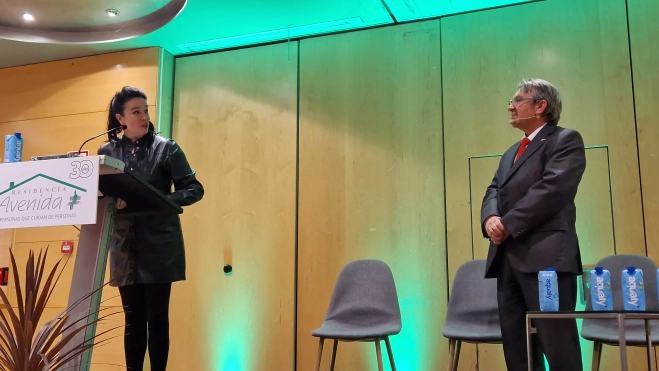 Treinta aniversario de la Residencia Avenida de Huesca. Foto Myriam Martínez Treinta aniversario de la Residencia Avenida de Huesca. Foto Myriam Martínez