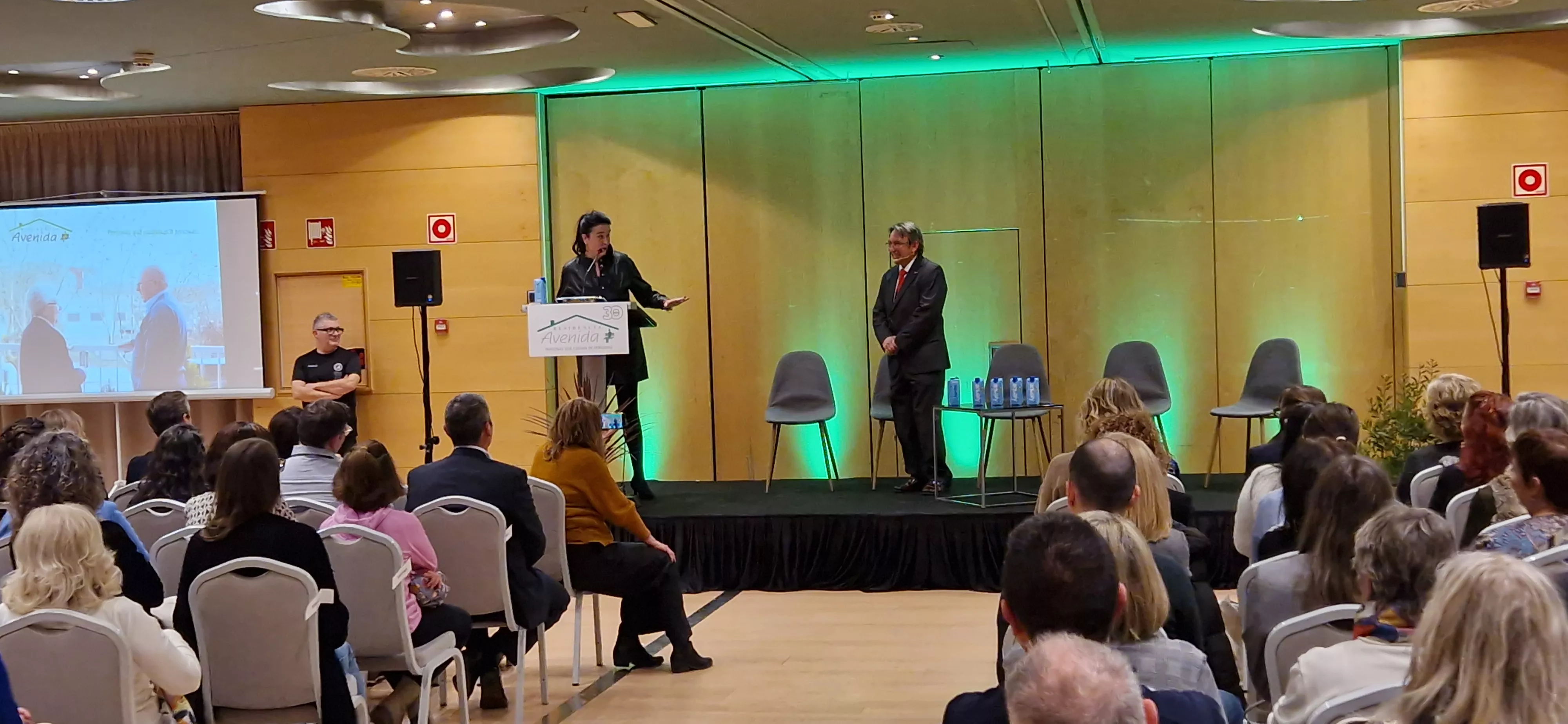 Treinta aniversario de la Residencia Avenida de Huesca. Foto Myriam Martínez 