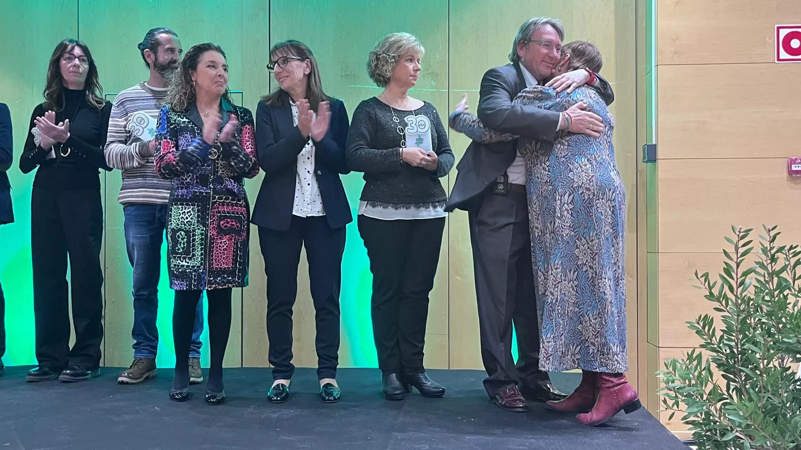 Treinta aniversario de la Residencia Avenida de Huesca. Foto Myriam Martínez 