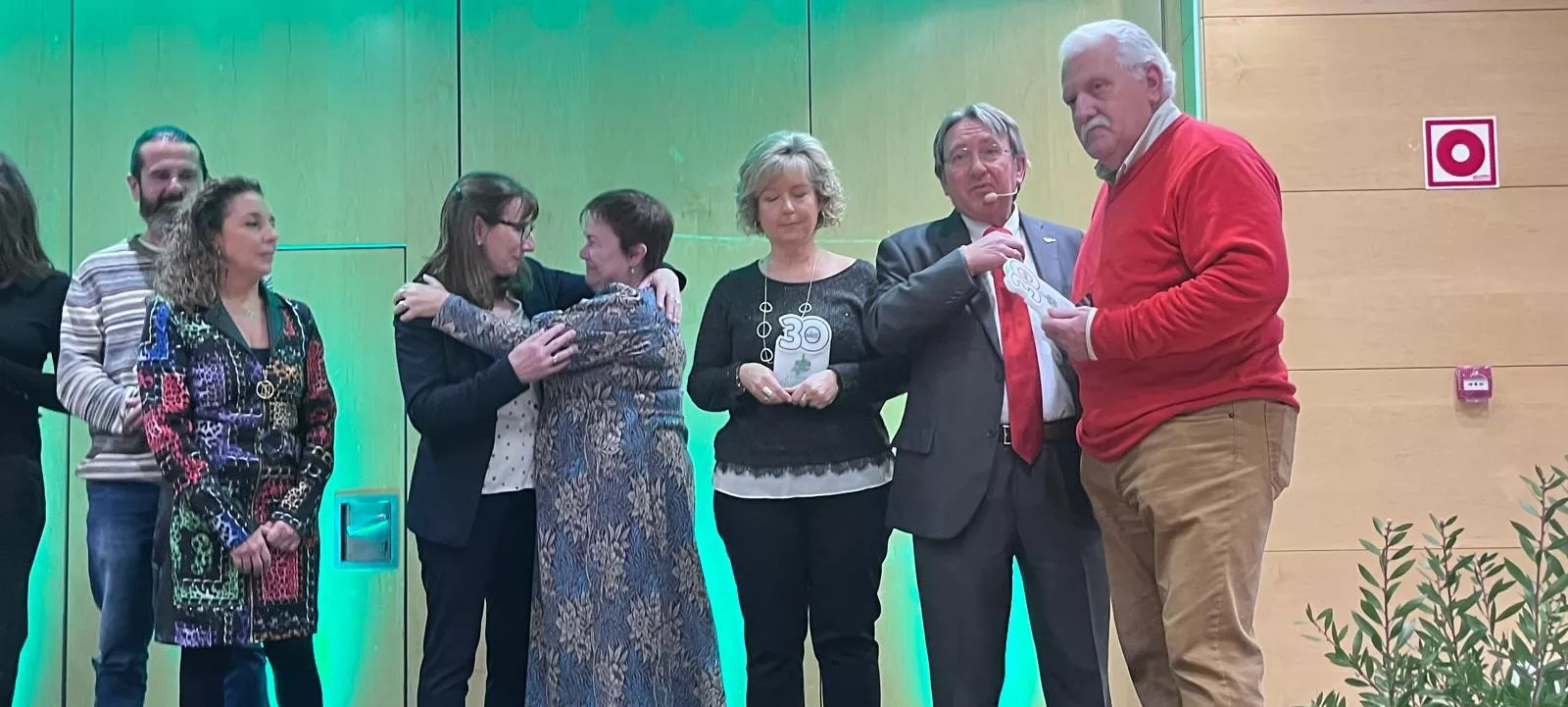 Treinta aniversario de la Residencia Avenida de Huesca. Foto Myriam Martínez 