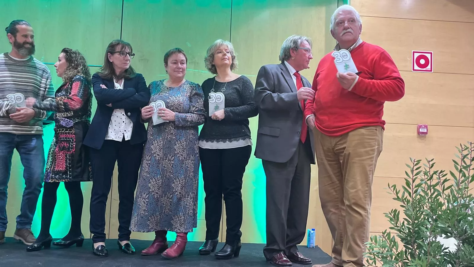 Treinta aniversario de la Residencia Avenida de Huesca. Foto Myriam Martínez 