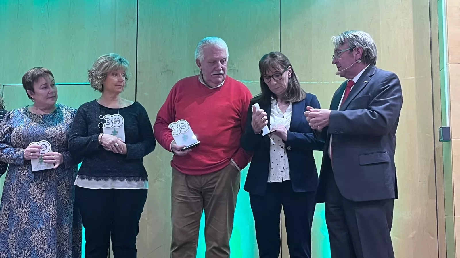 Treinta aniversario de la Residencia Avenida de Huesca. Foto Myriam Martínez 